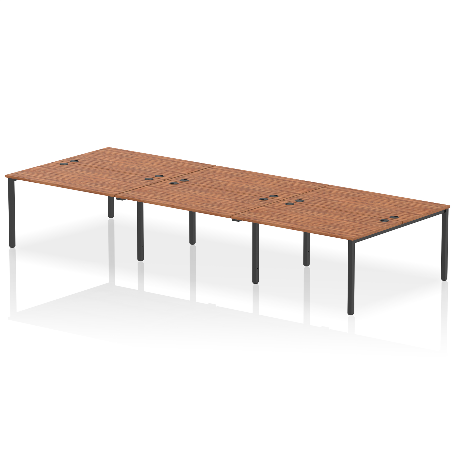 Walnut / Black Frame
