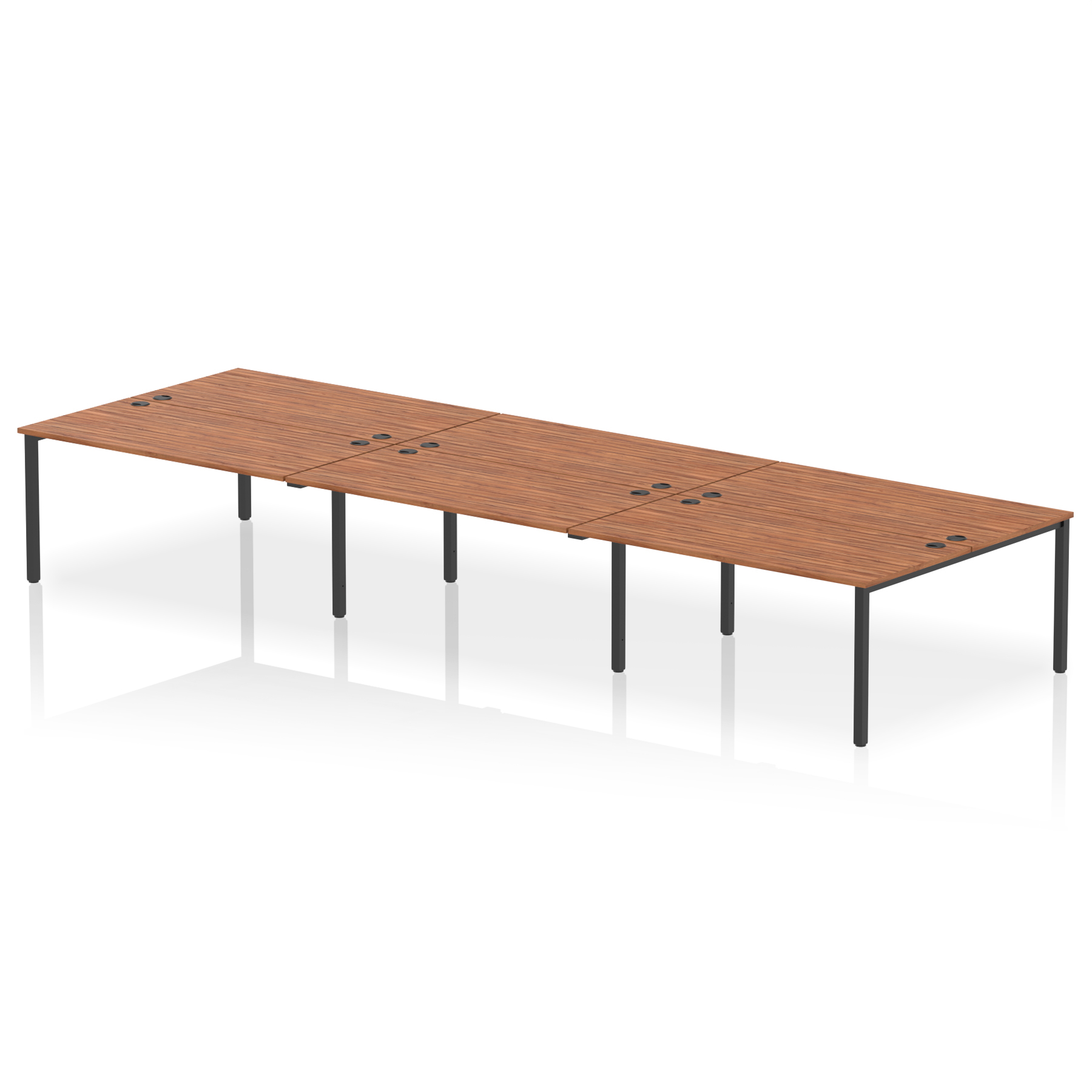Walnut / Black Frame