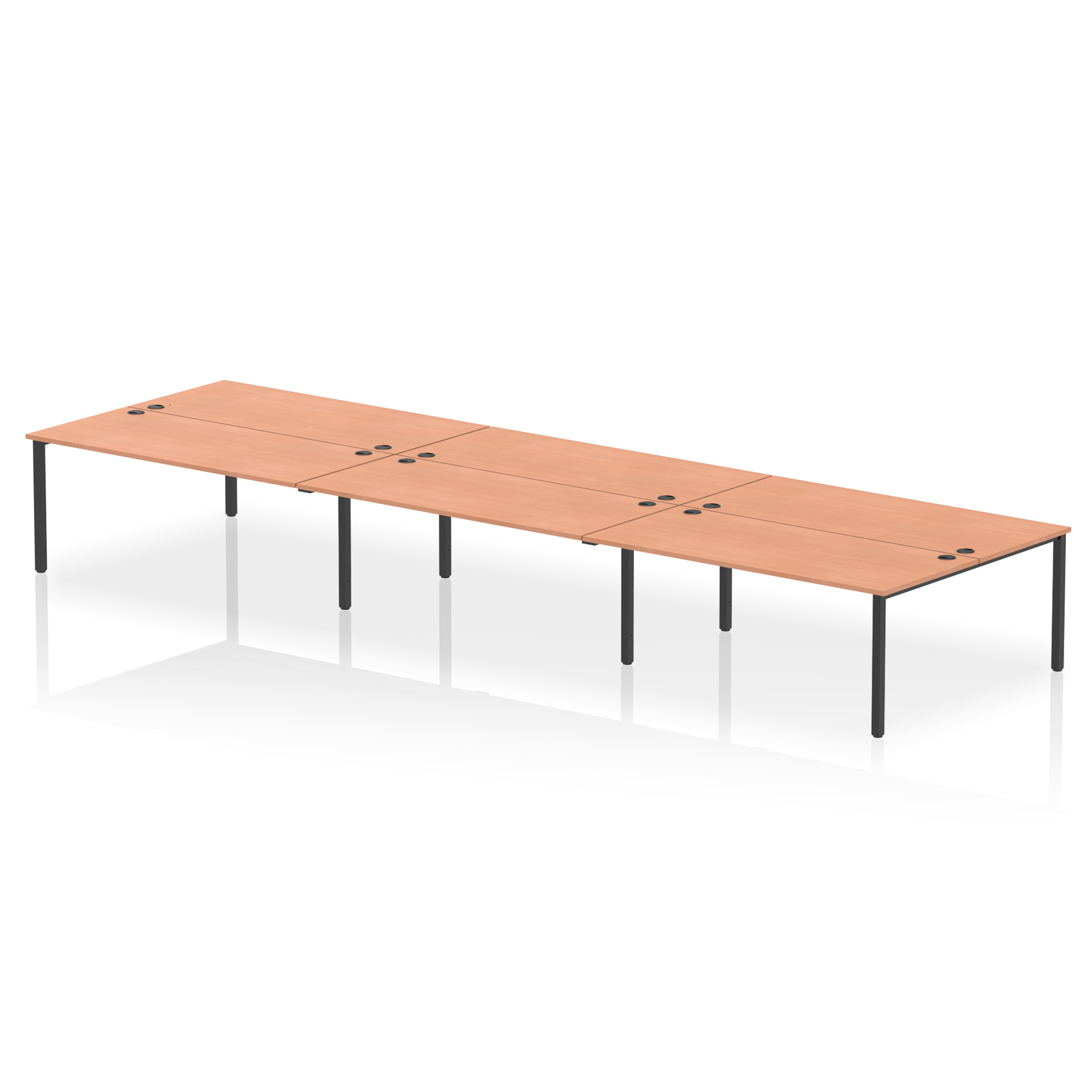 Beech / Black Frame