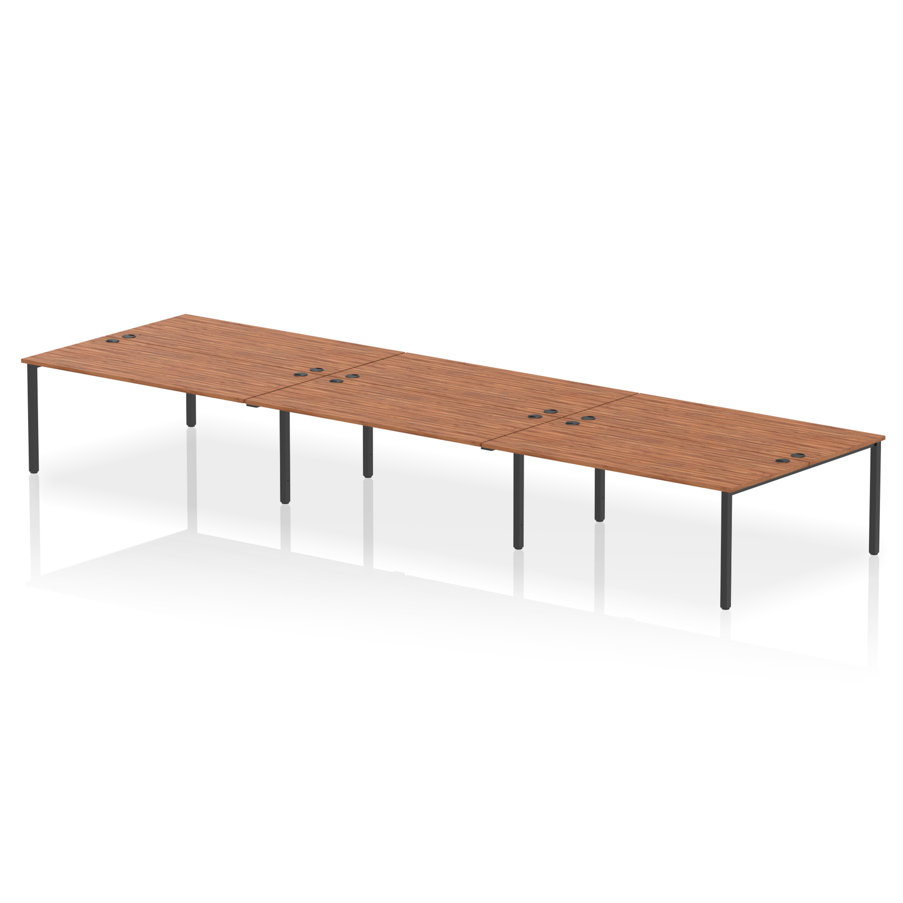 Walnut / Black Frame
