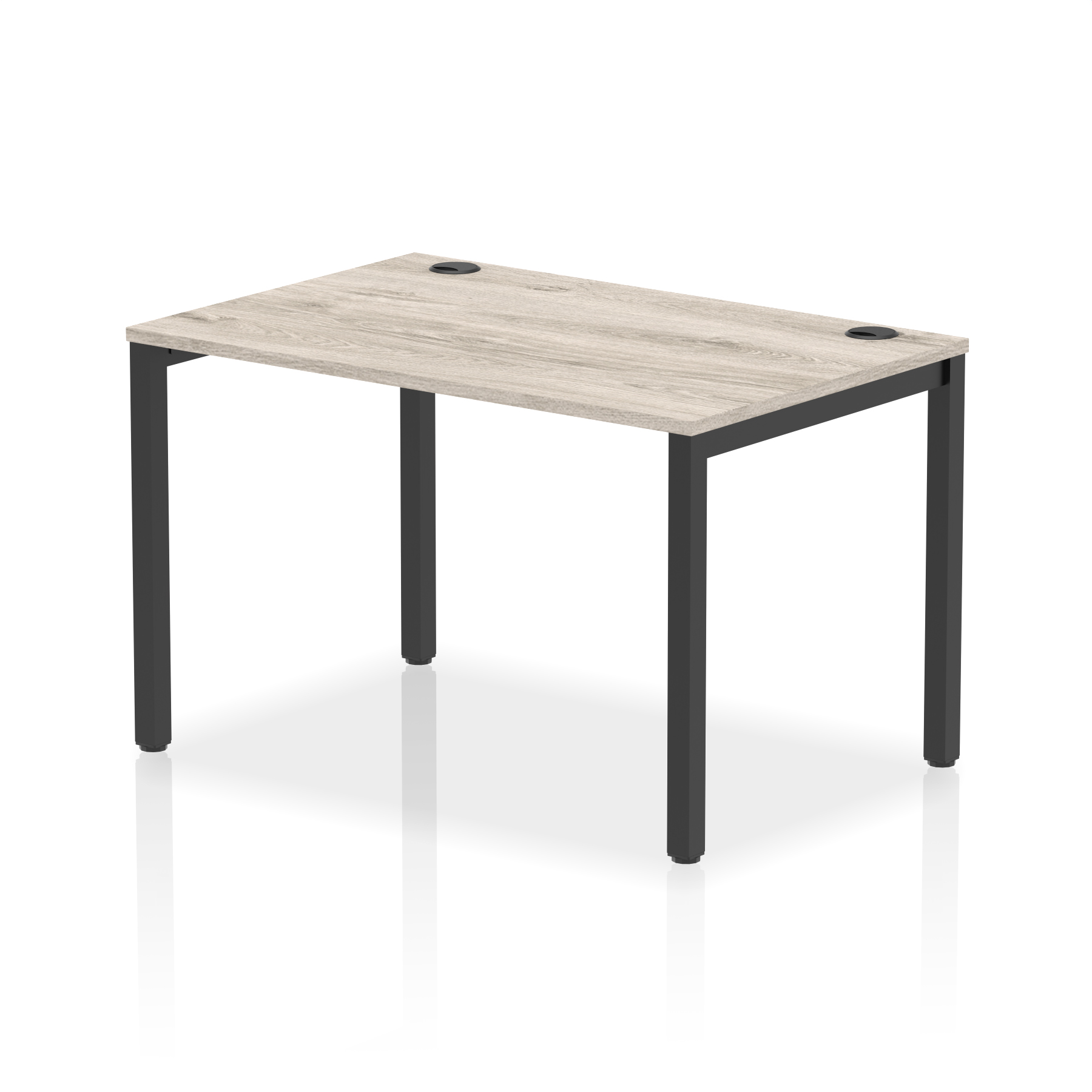 Grey Oak / Black Frame