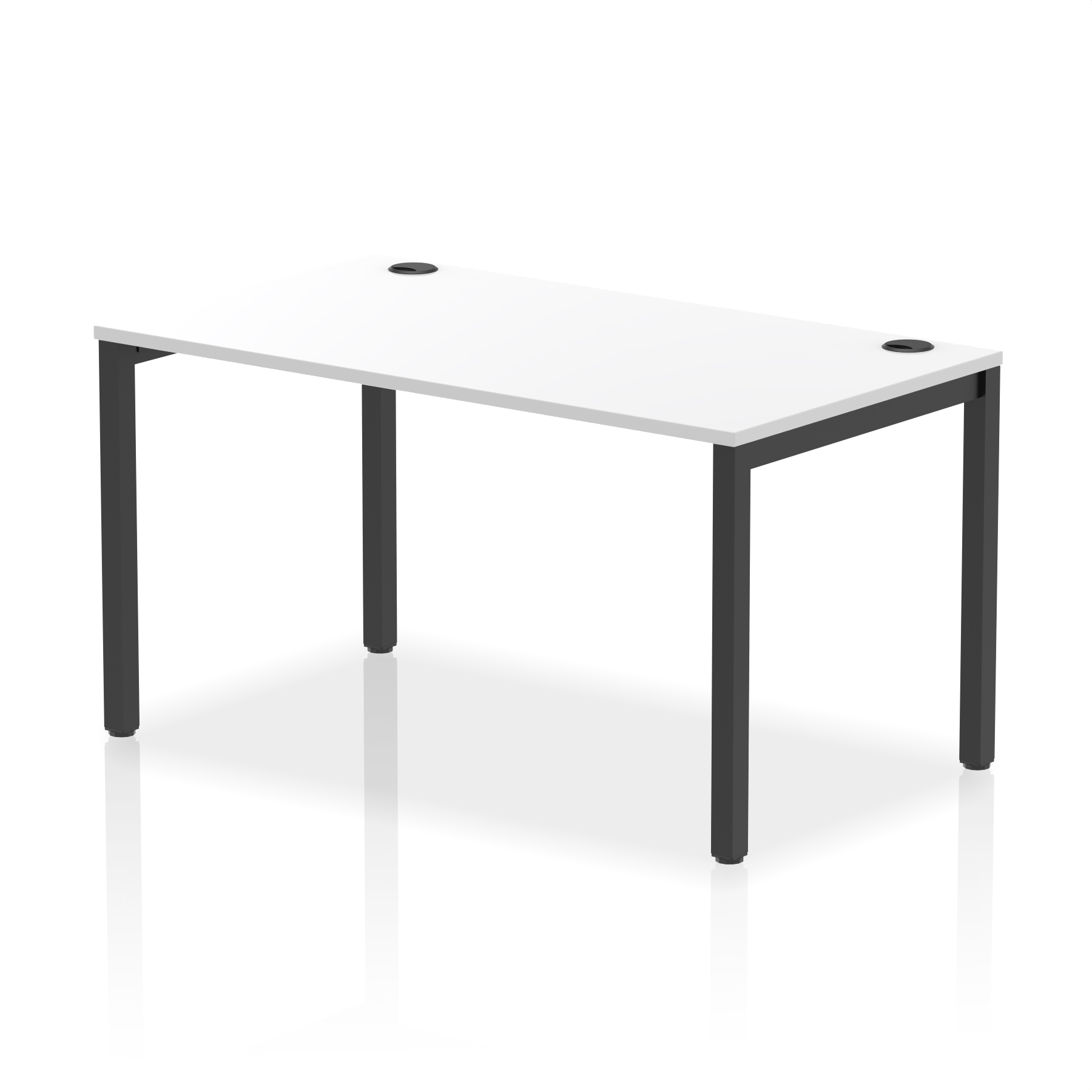 White / Black Frame