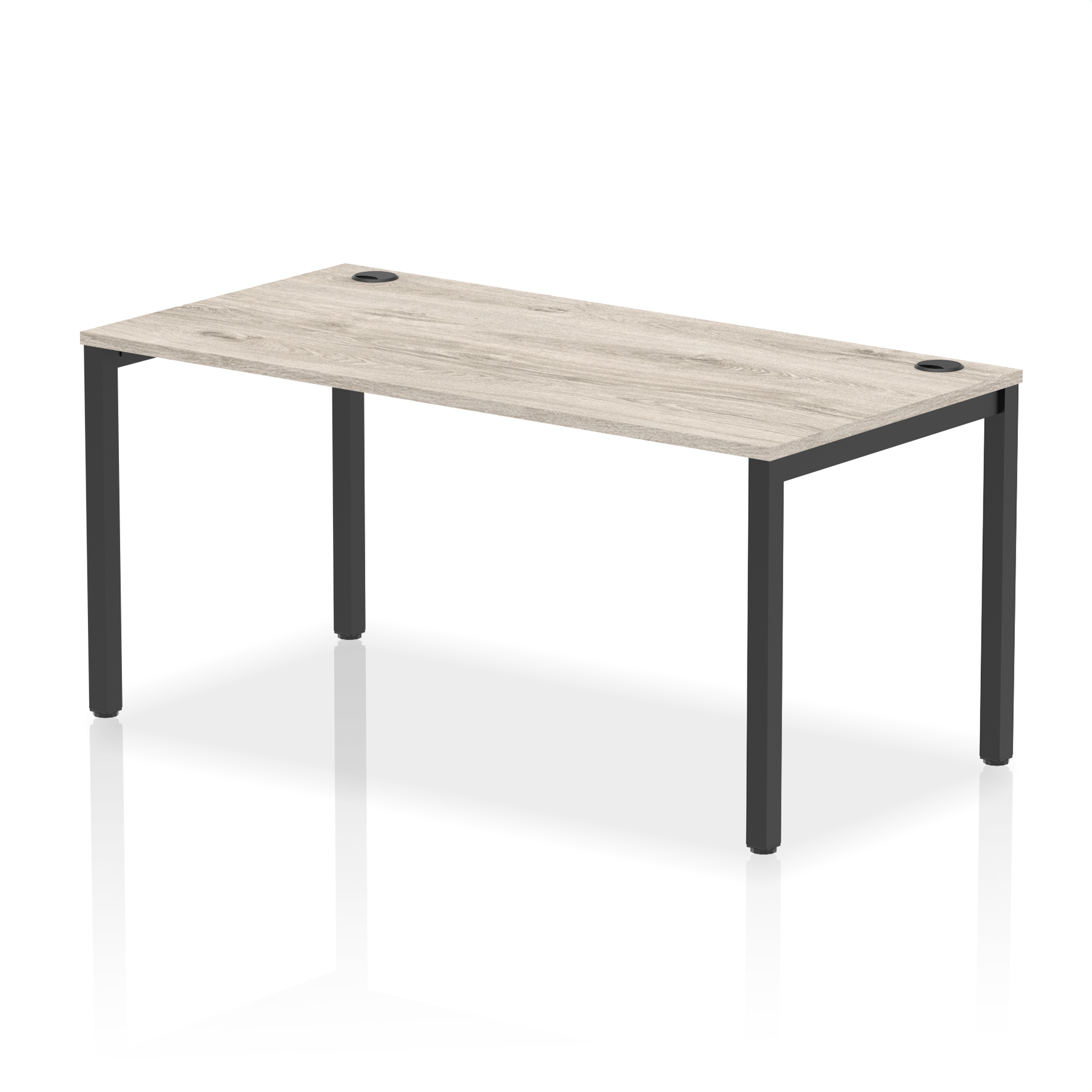 Grey Oak / Black Frame