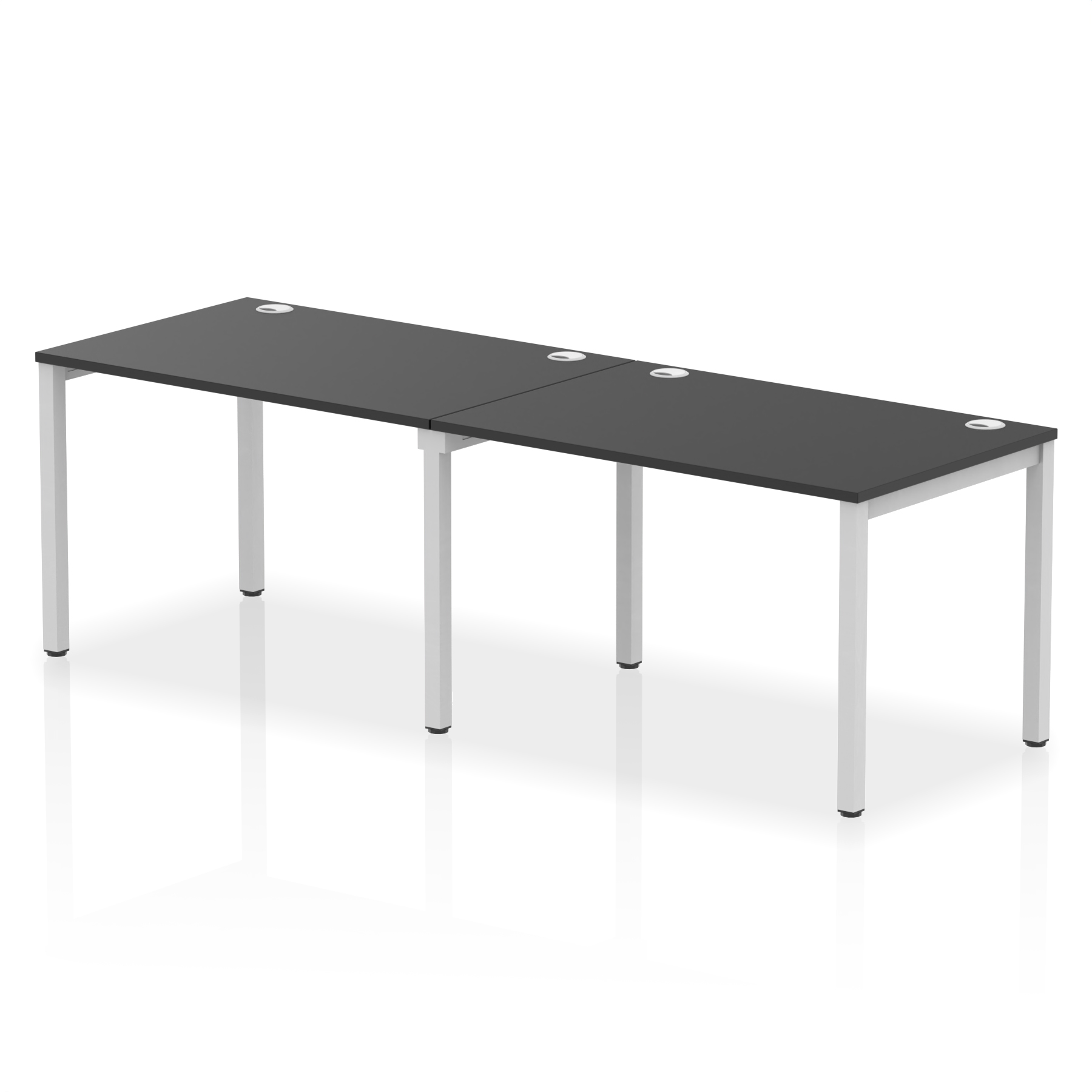 Black / Silver Frame