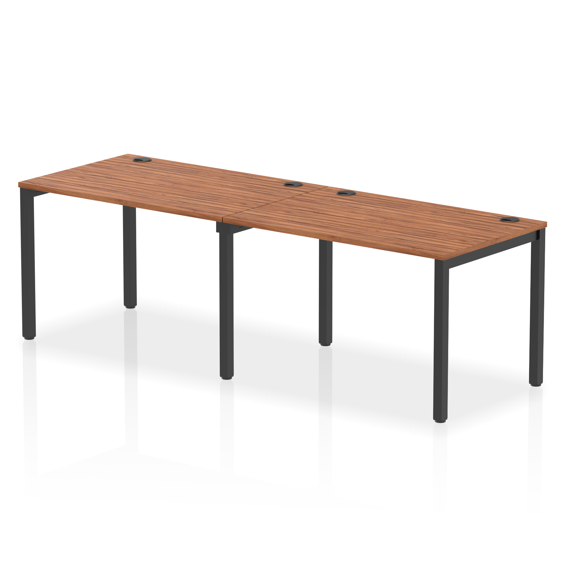 Walnut / Black Frame