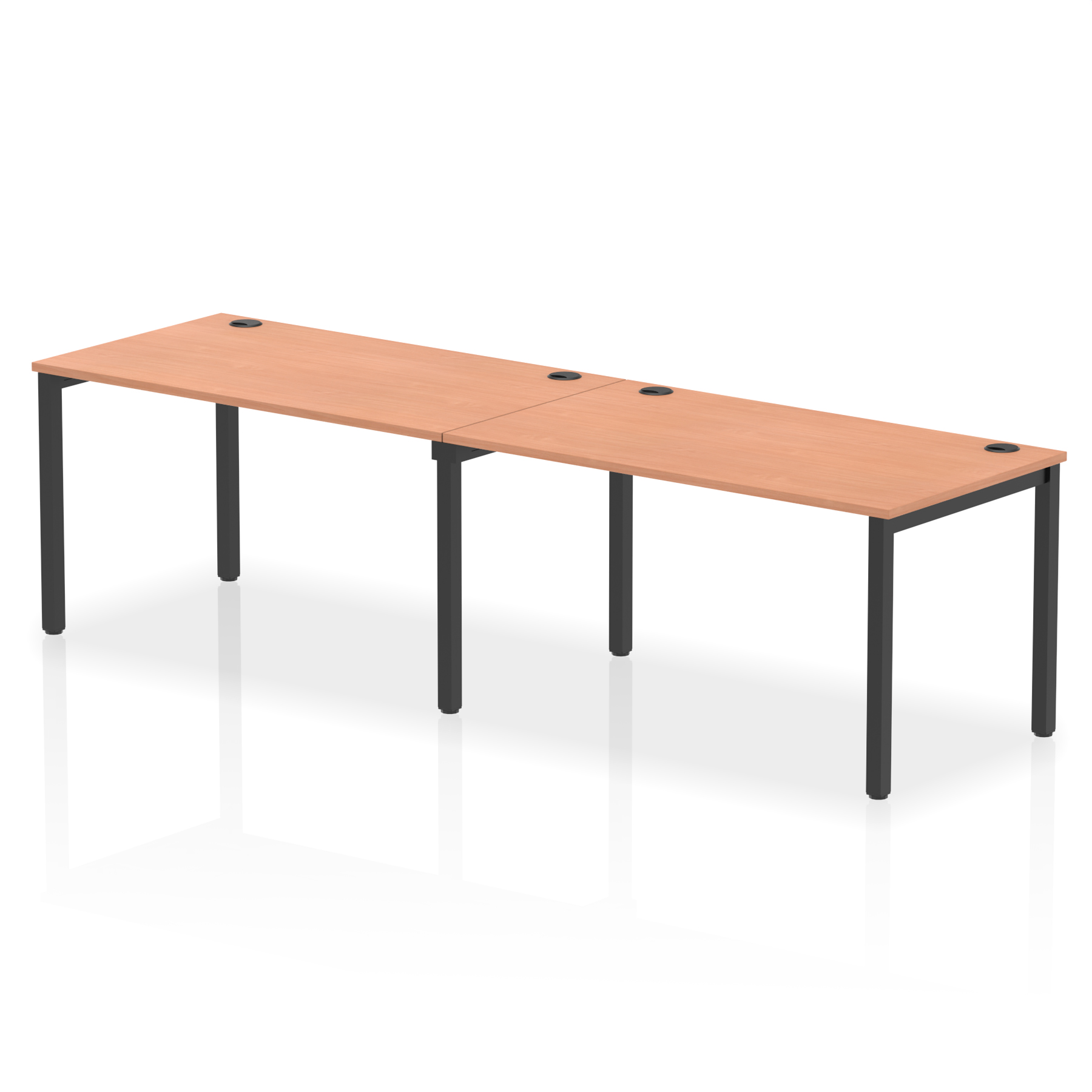 Beech / Black Frame