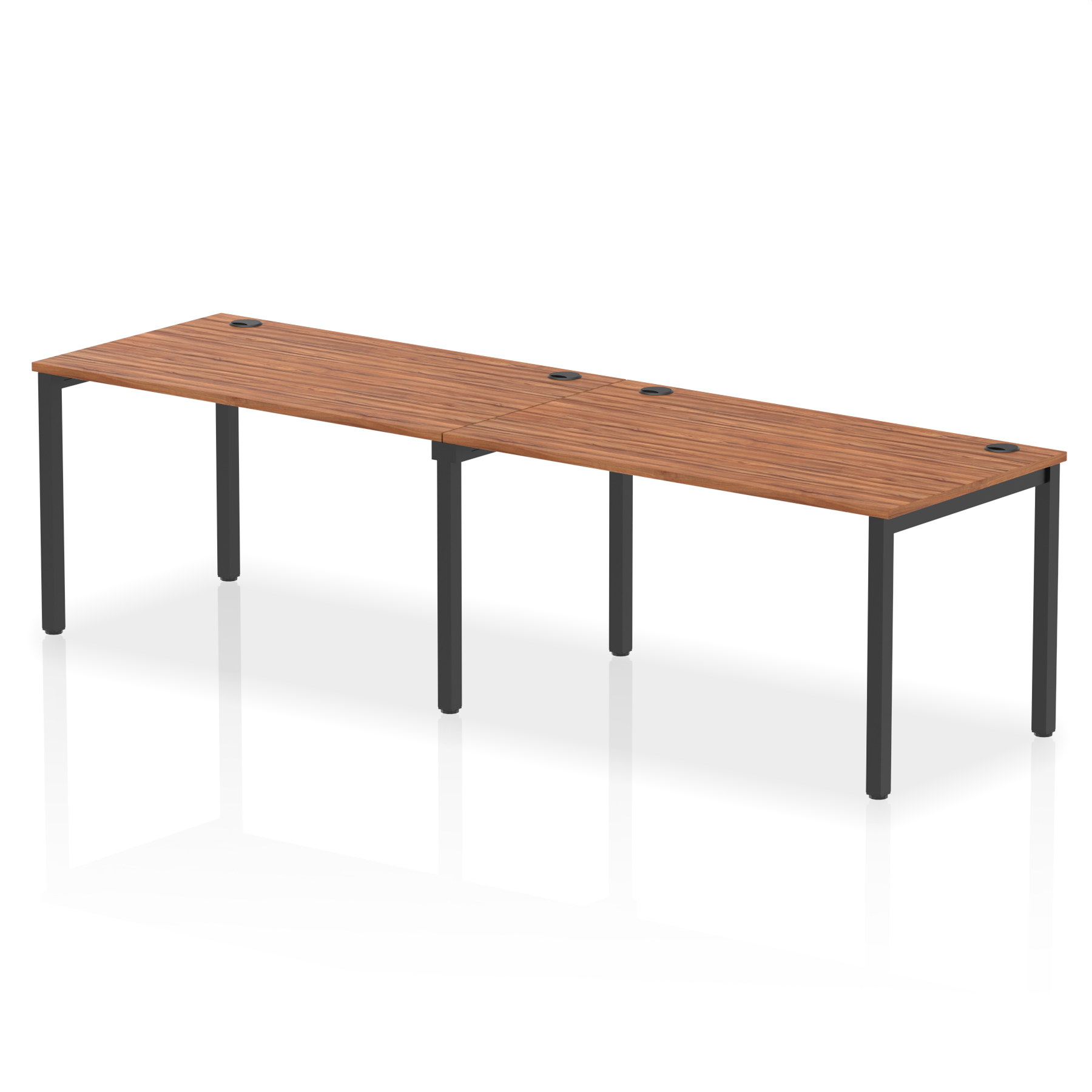 Walnut / Black Frame