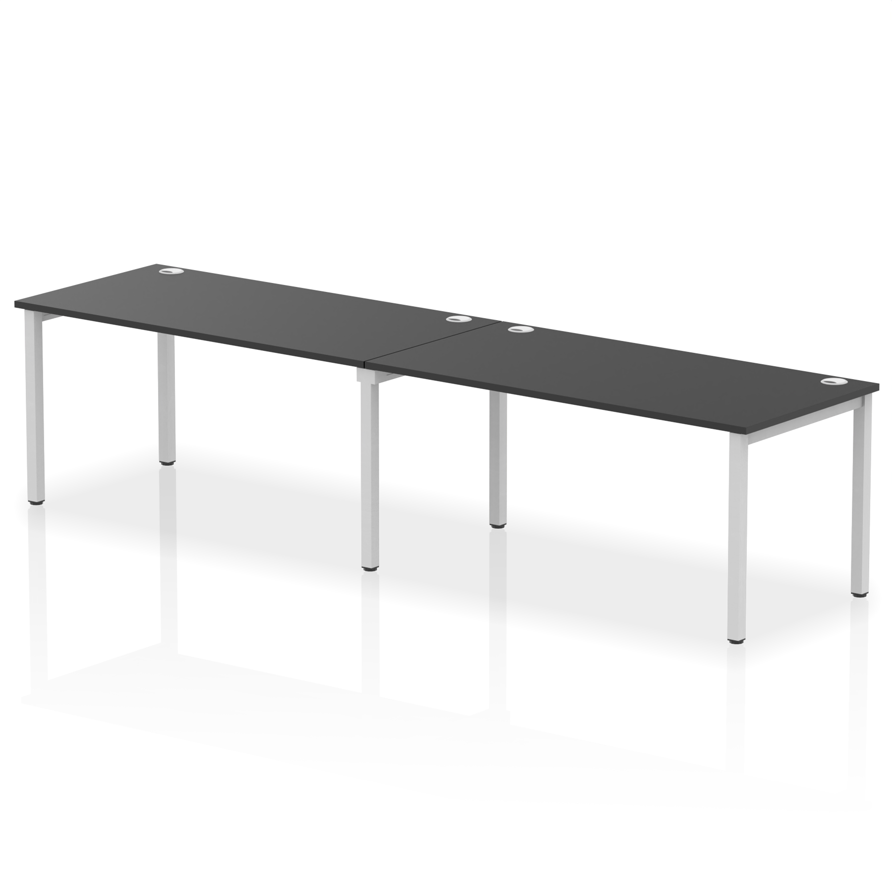 Black / Silver Frame