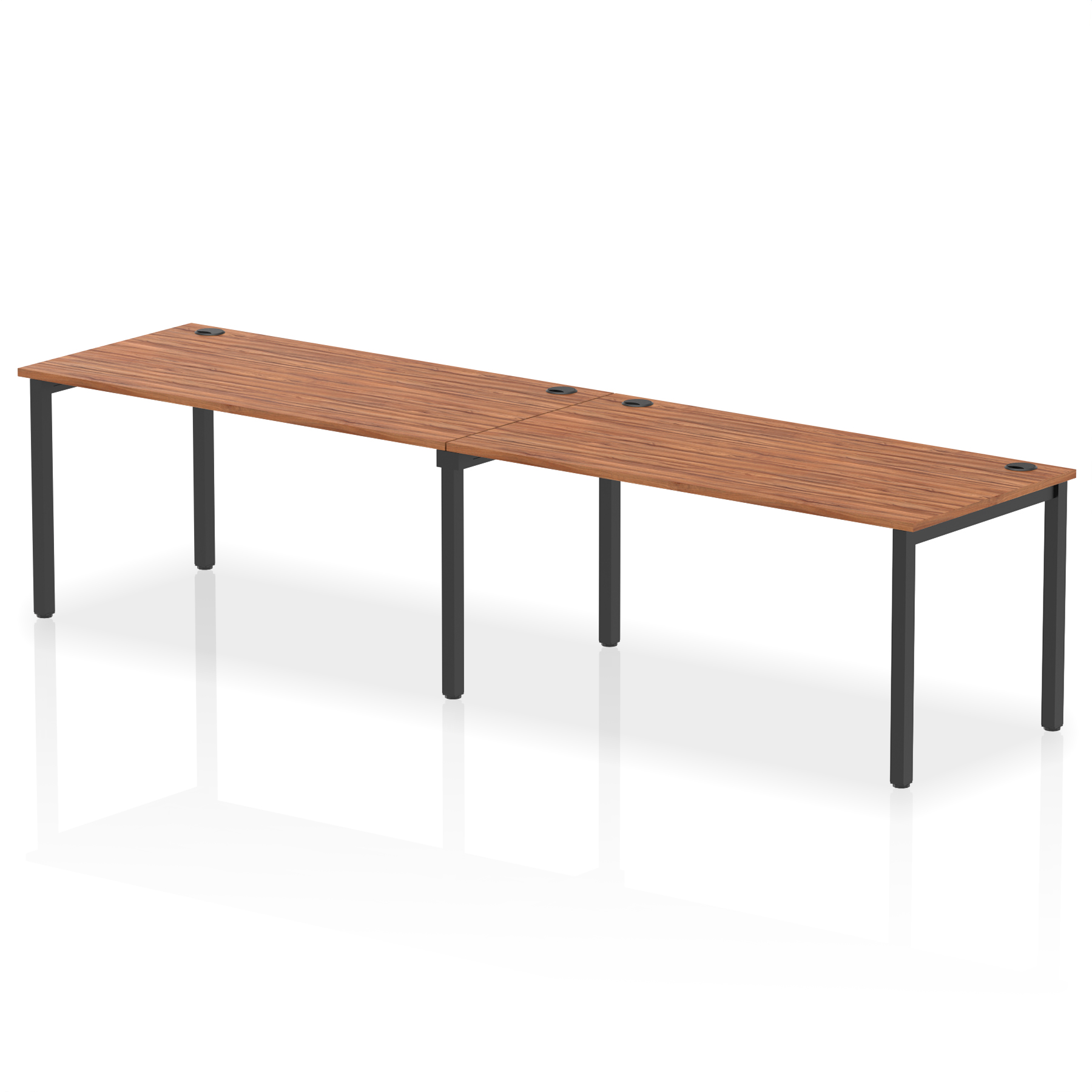 Walnut / Black Frame