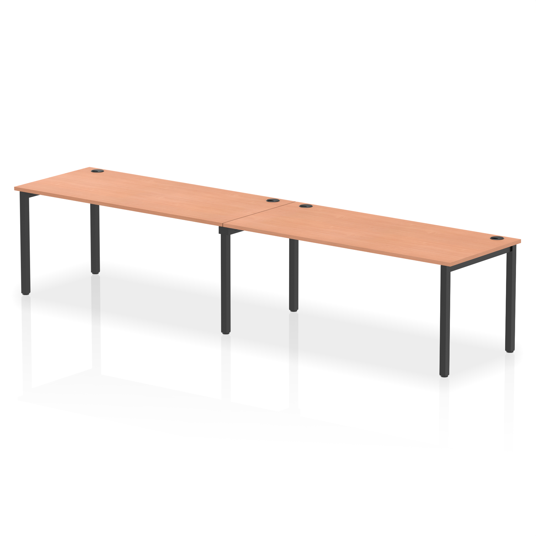 Beech / Black Frame
