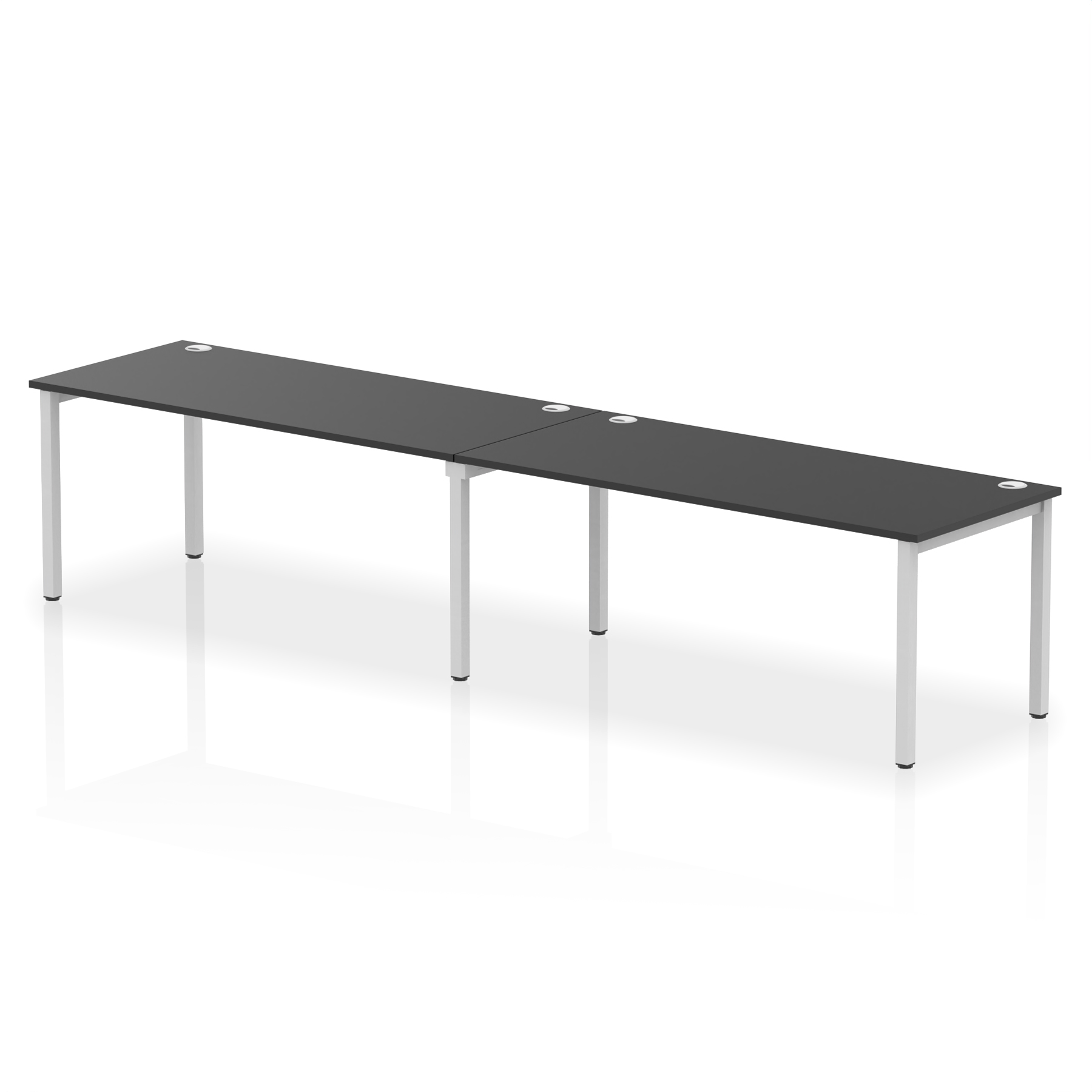 Black / Silver Frame