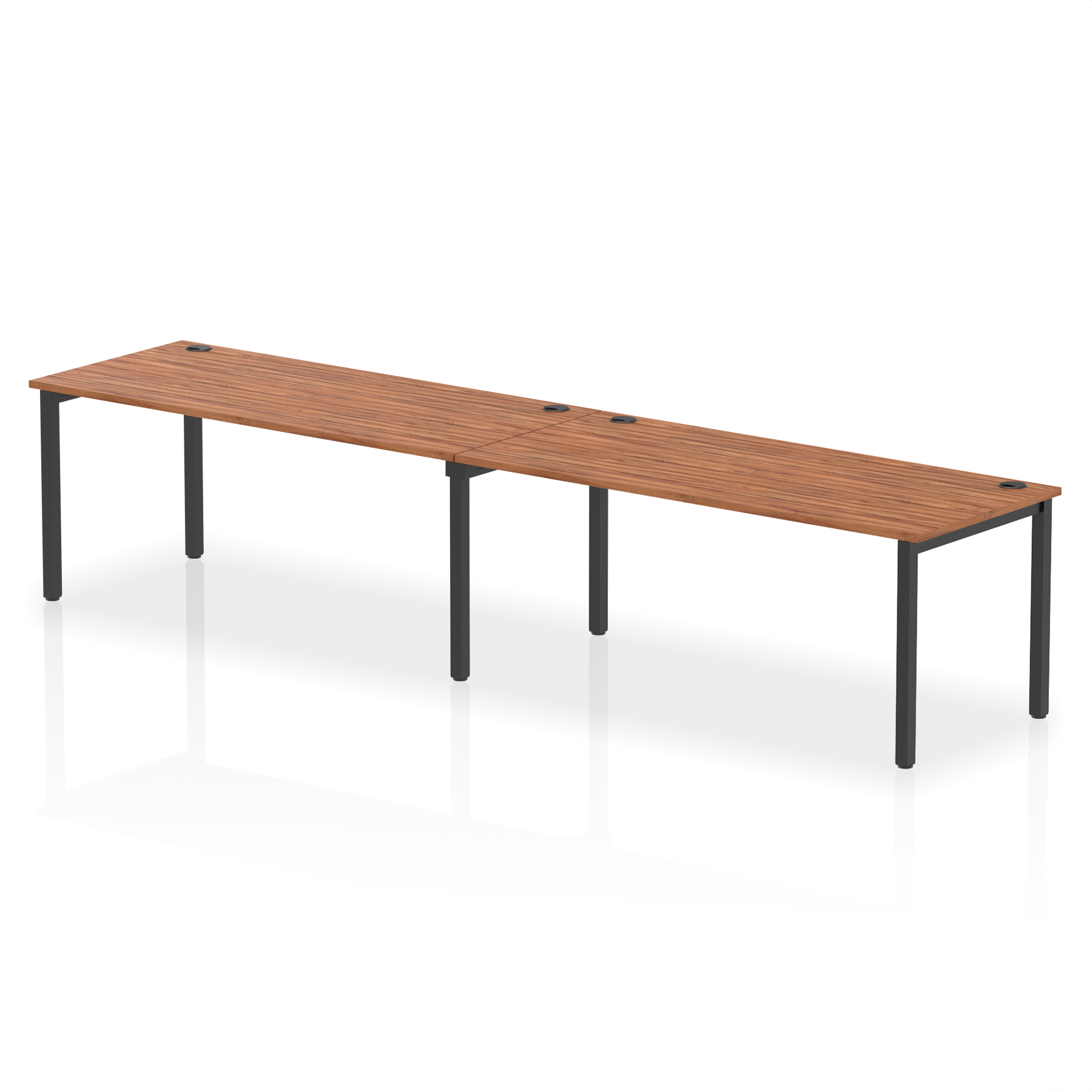 Walnut / Black Frame