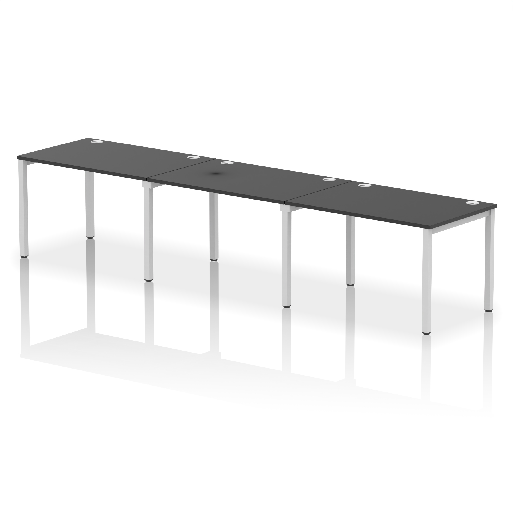 Black / Silver Frame