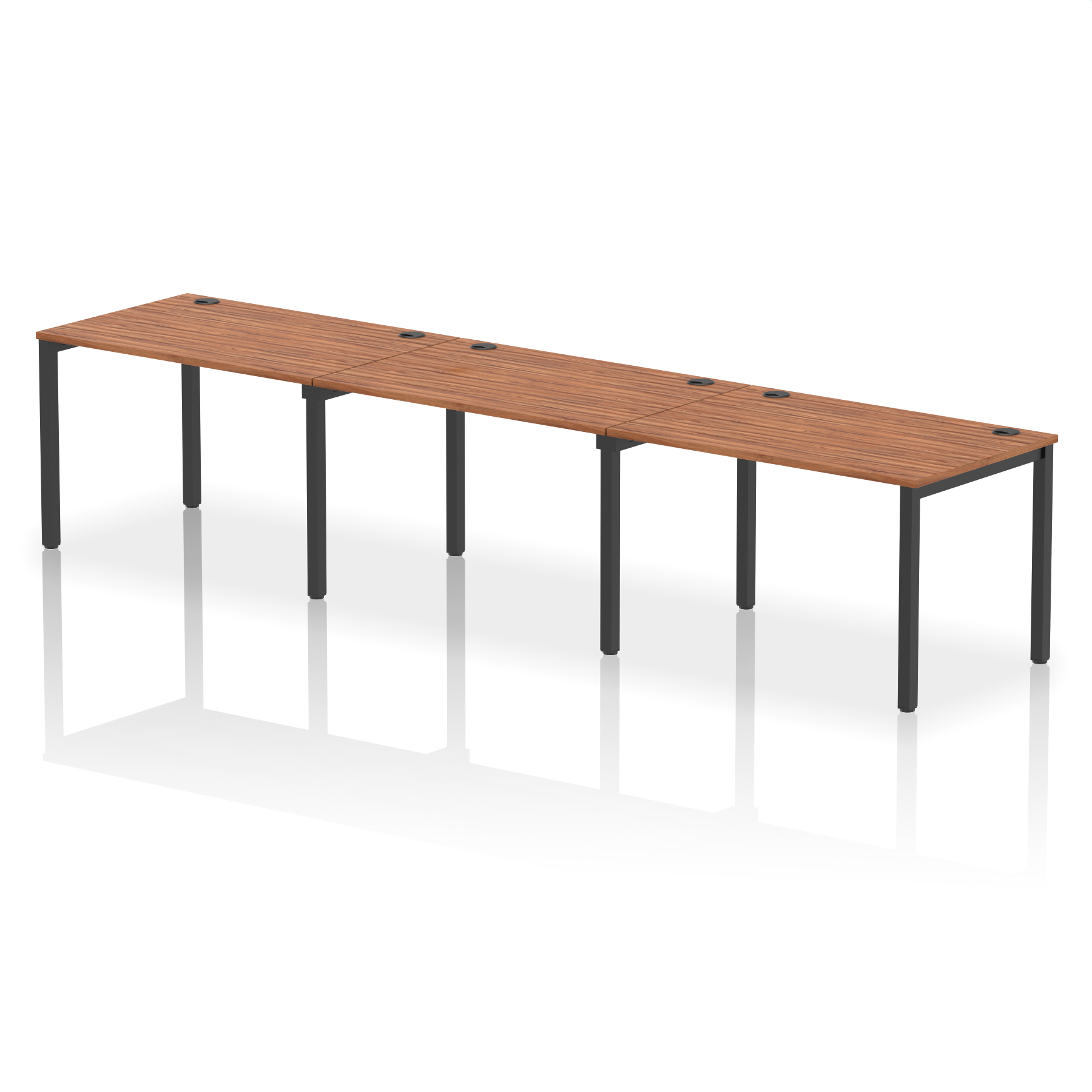 Walnut / Black Frame