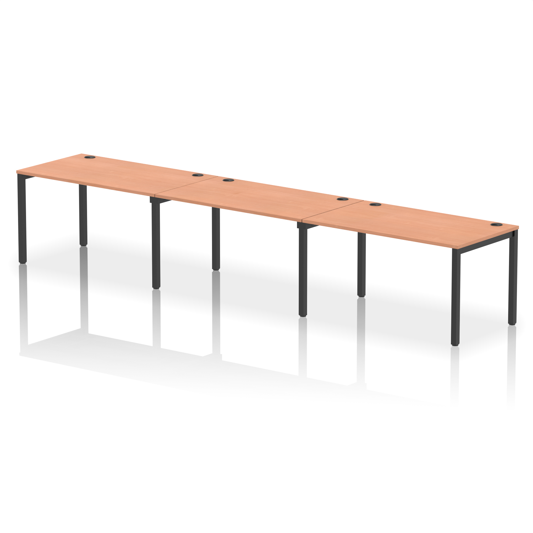 Beech / Black Frame