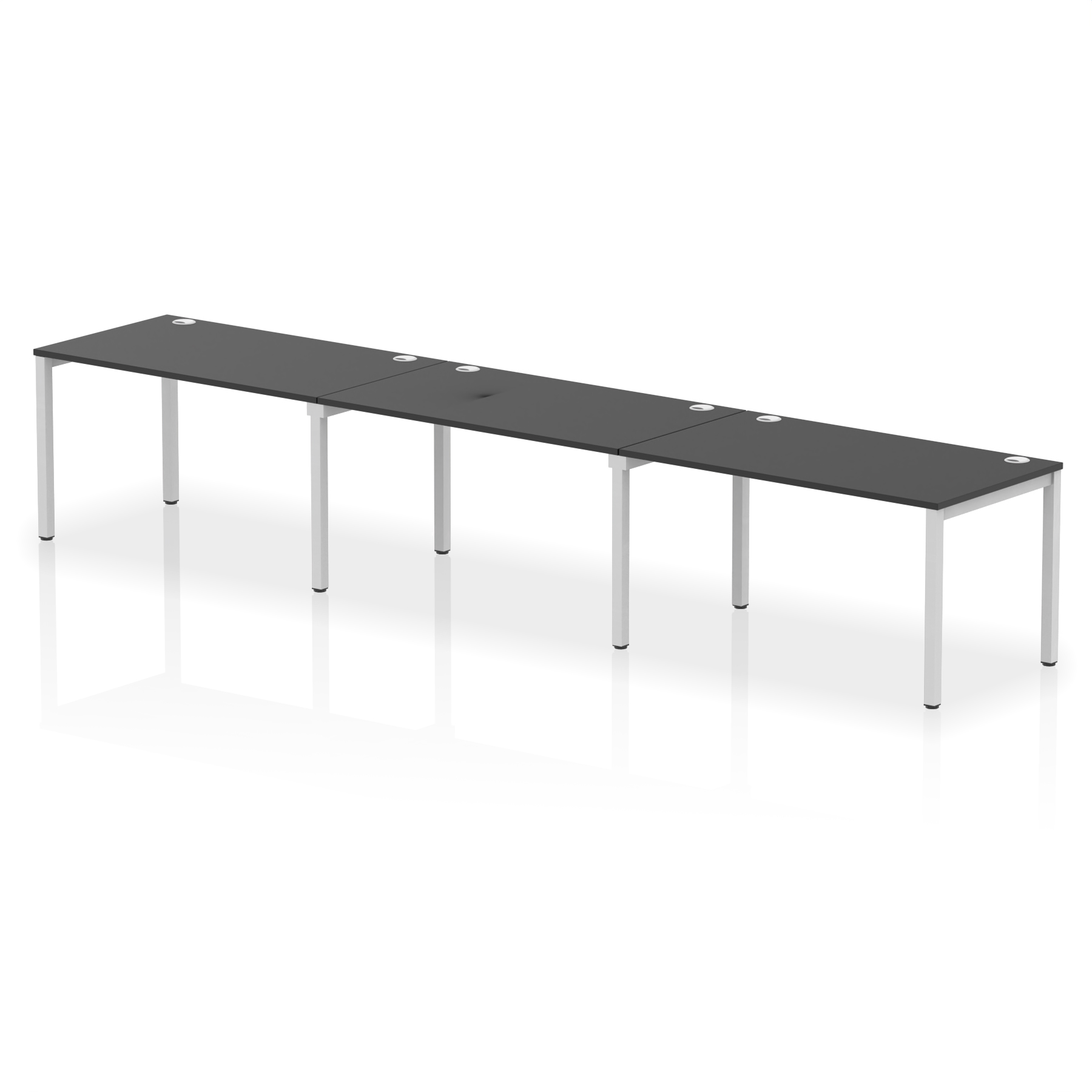Black / Silver Frame