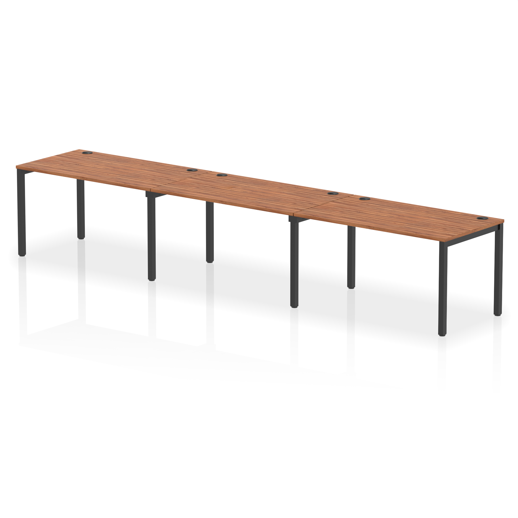 Walnut / Black Frame