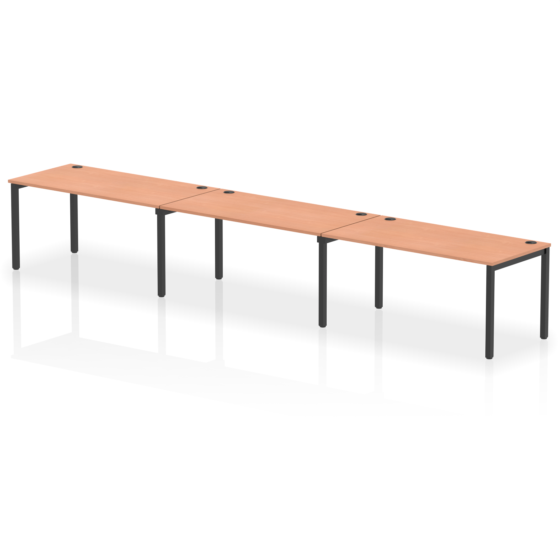 Beech / Black Frame