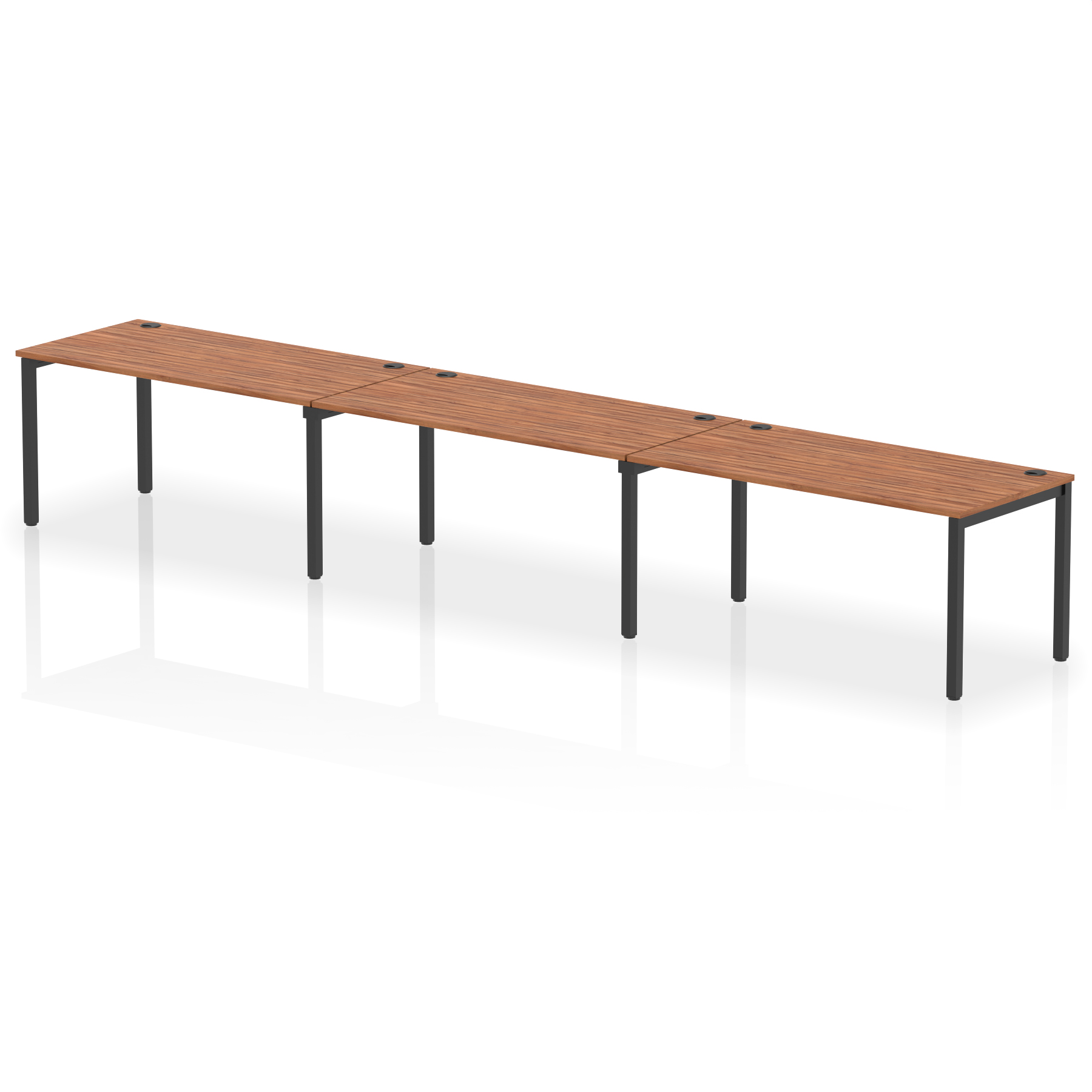 Walnut / Black Frame