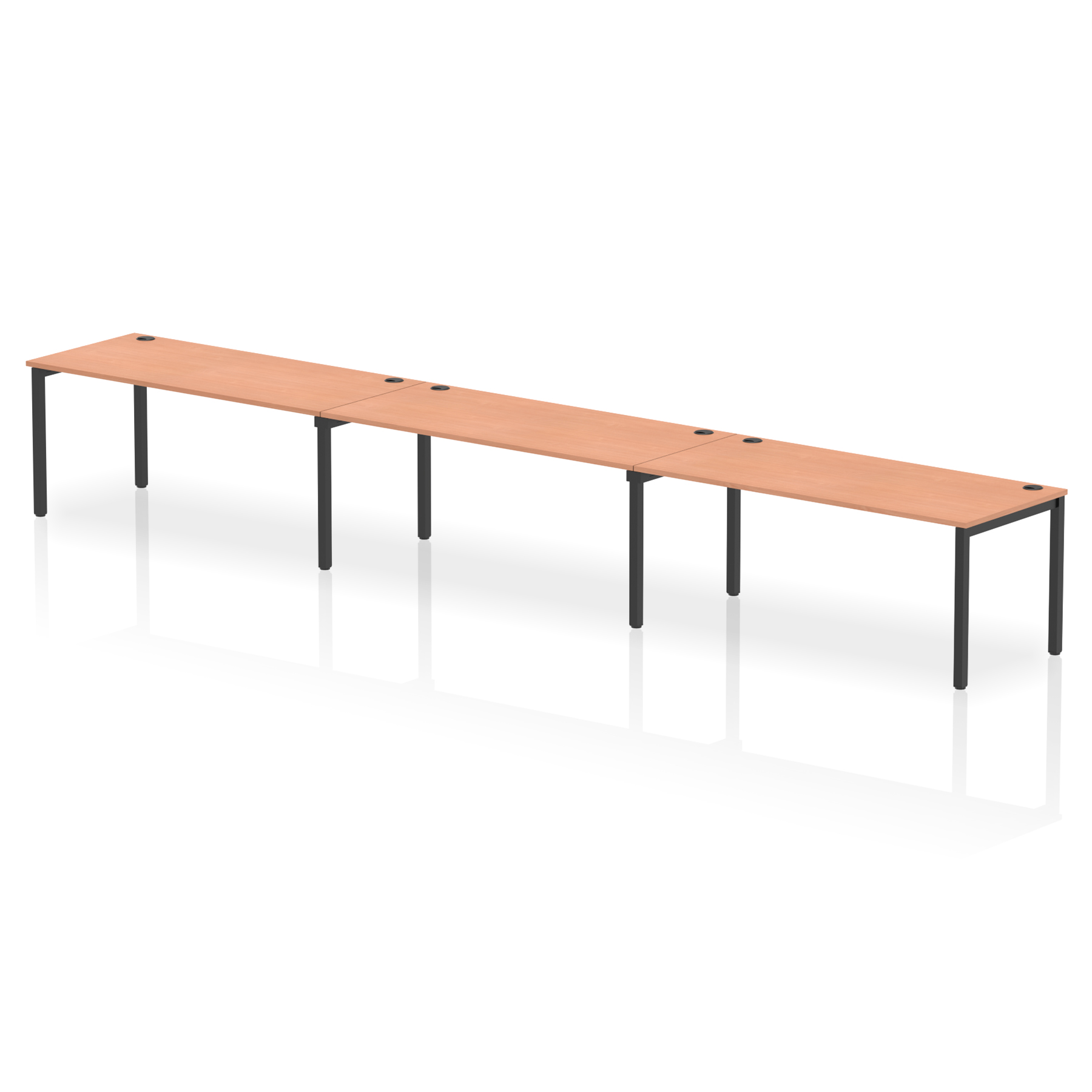 Beech / Black Frame