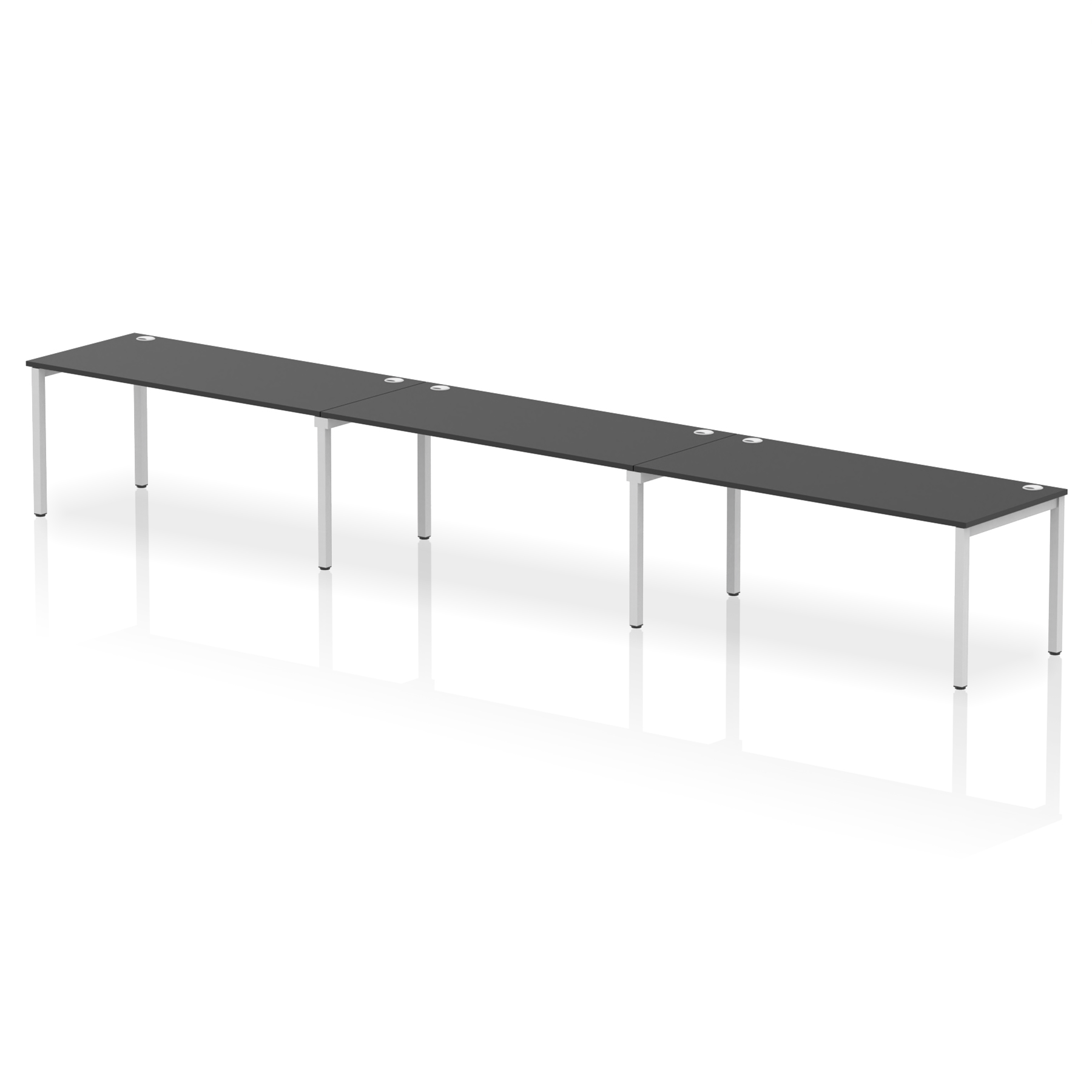 Black / Silver Frame