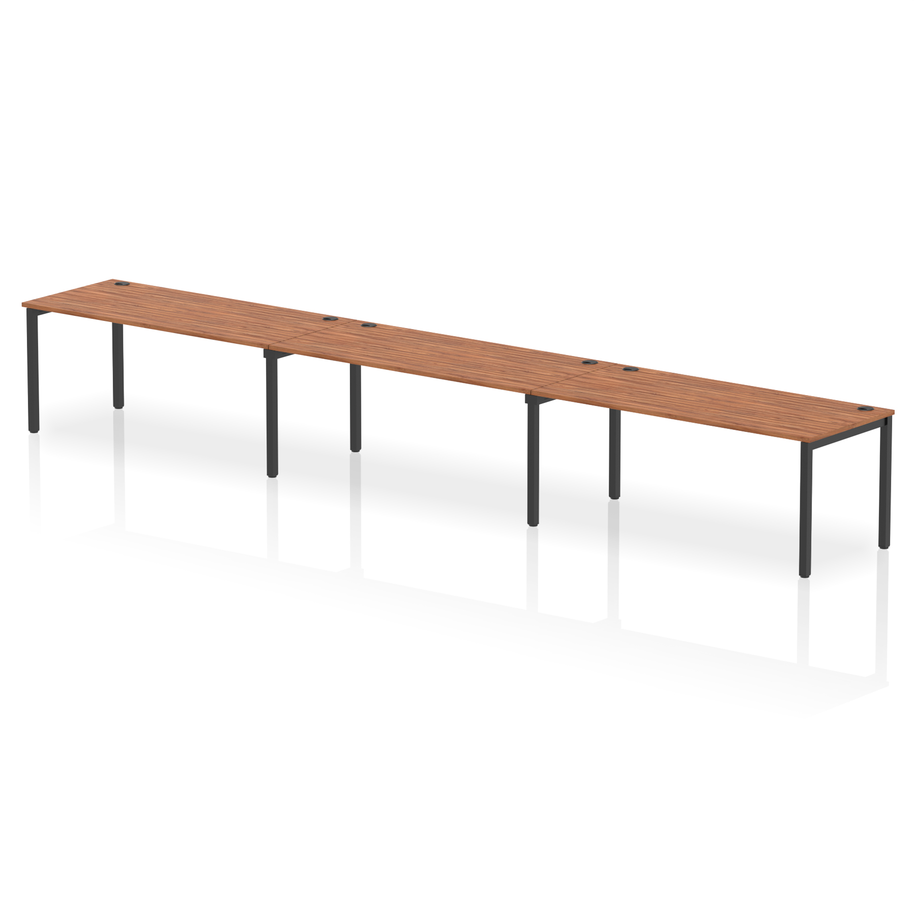 Walnut / Black Frame