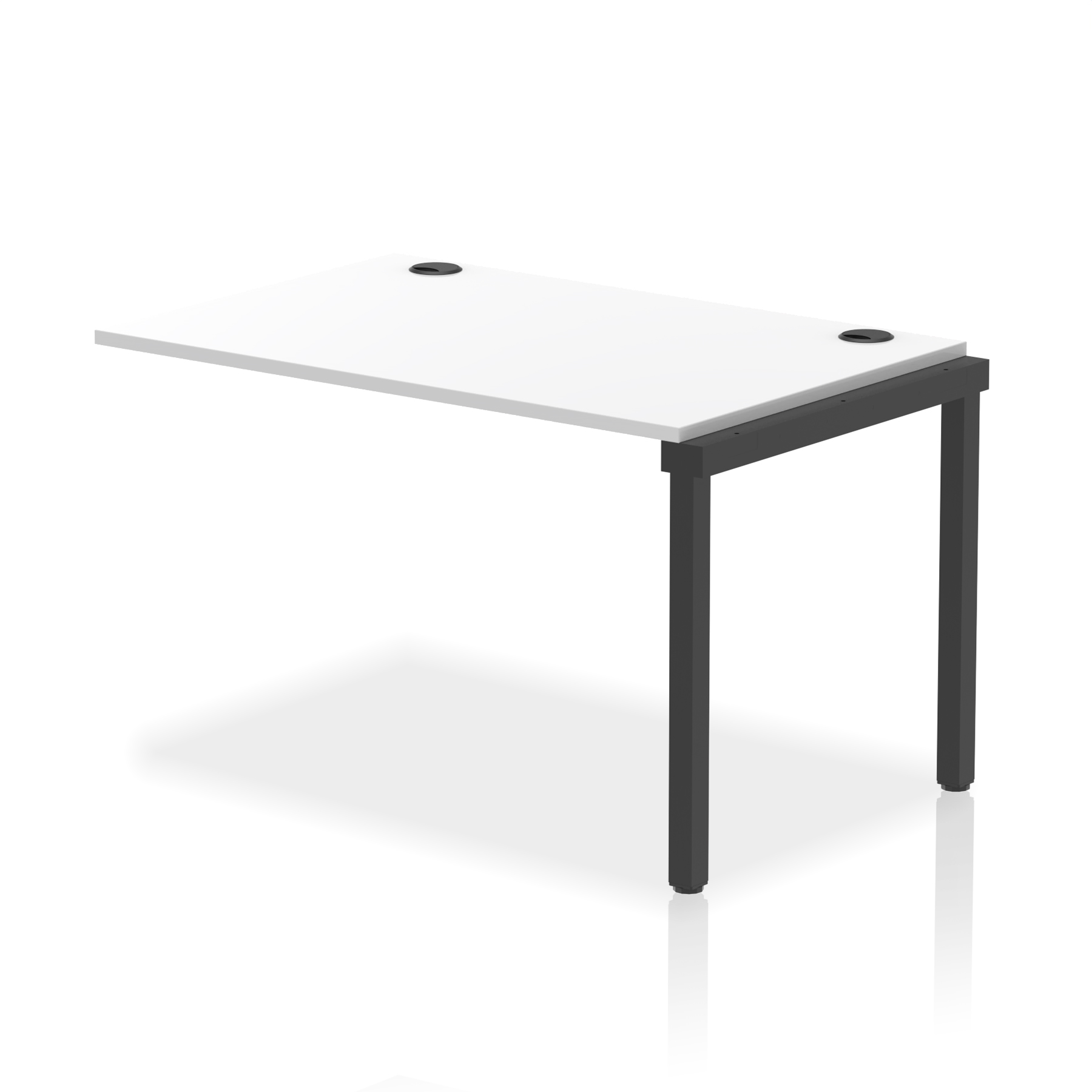 White / Black Frame