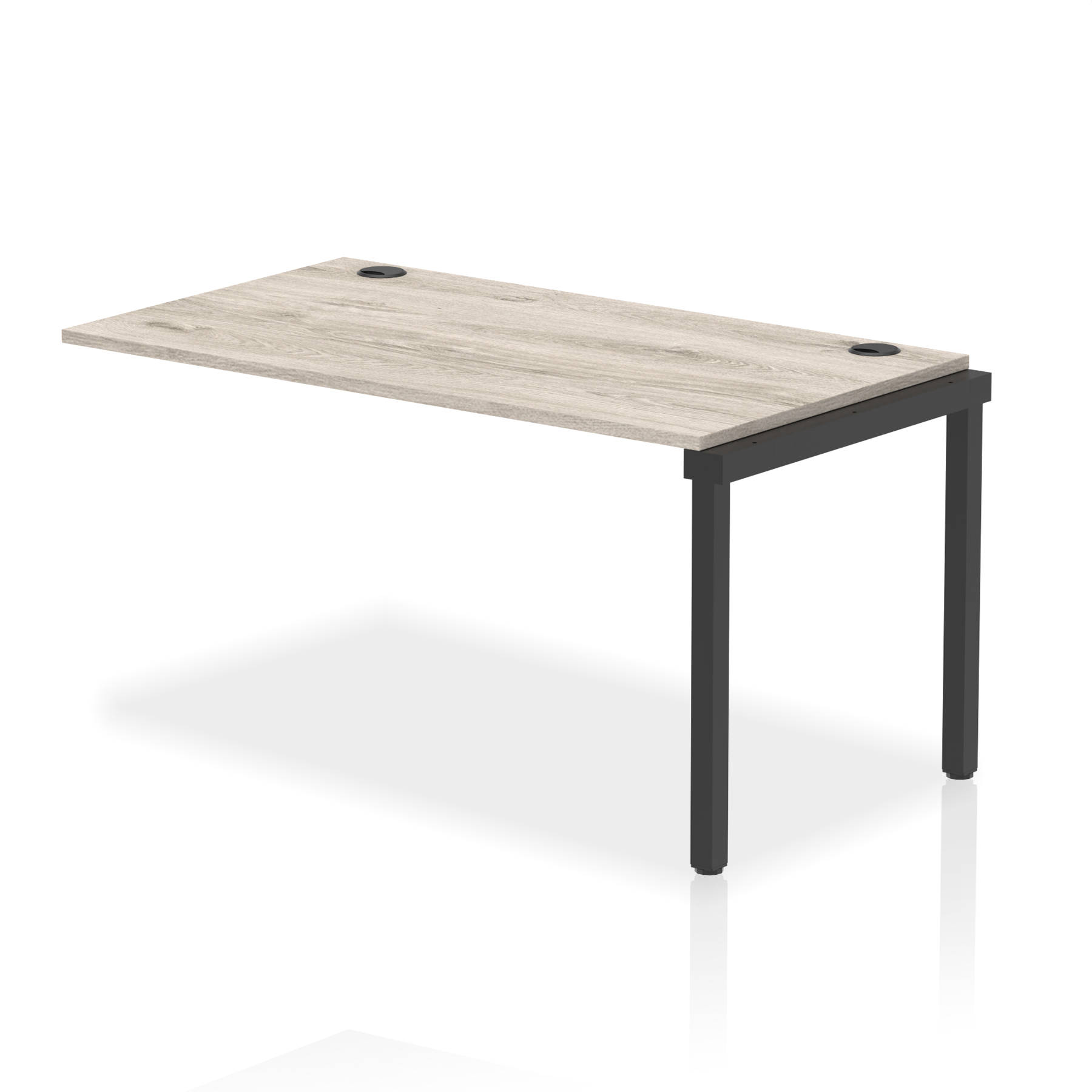Grey Oak / Black Frame