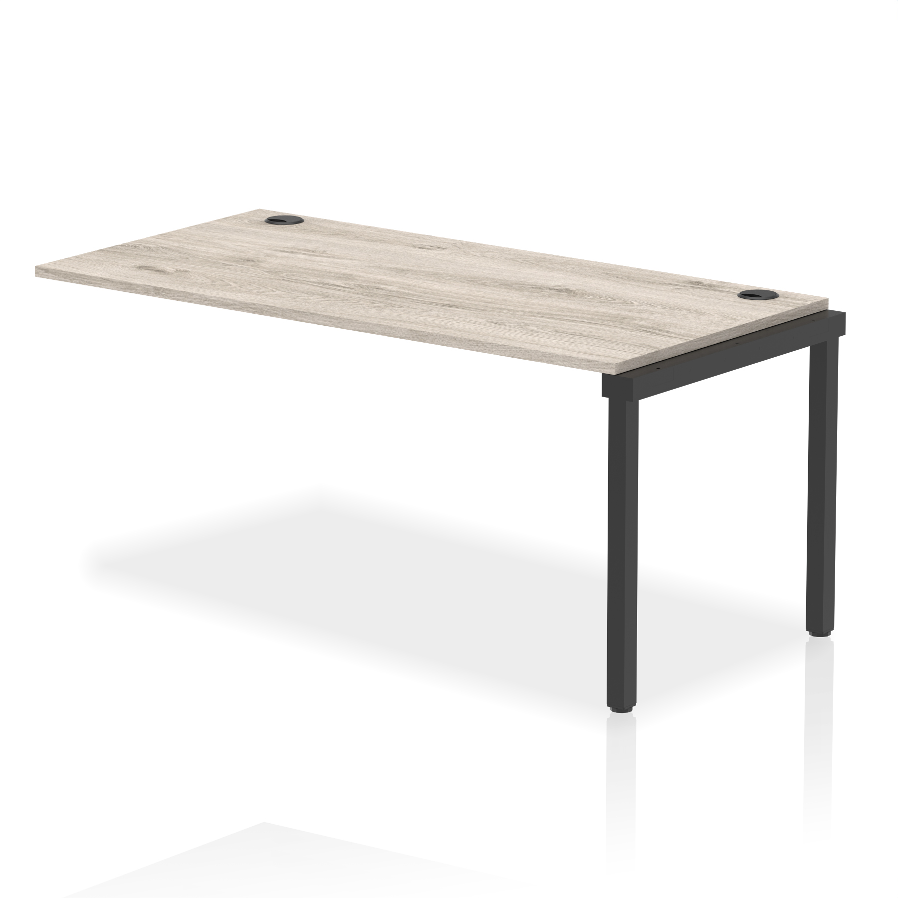 Grey Oak / Black Frame