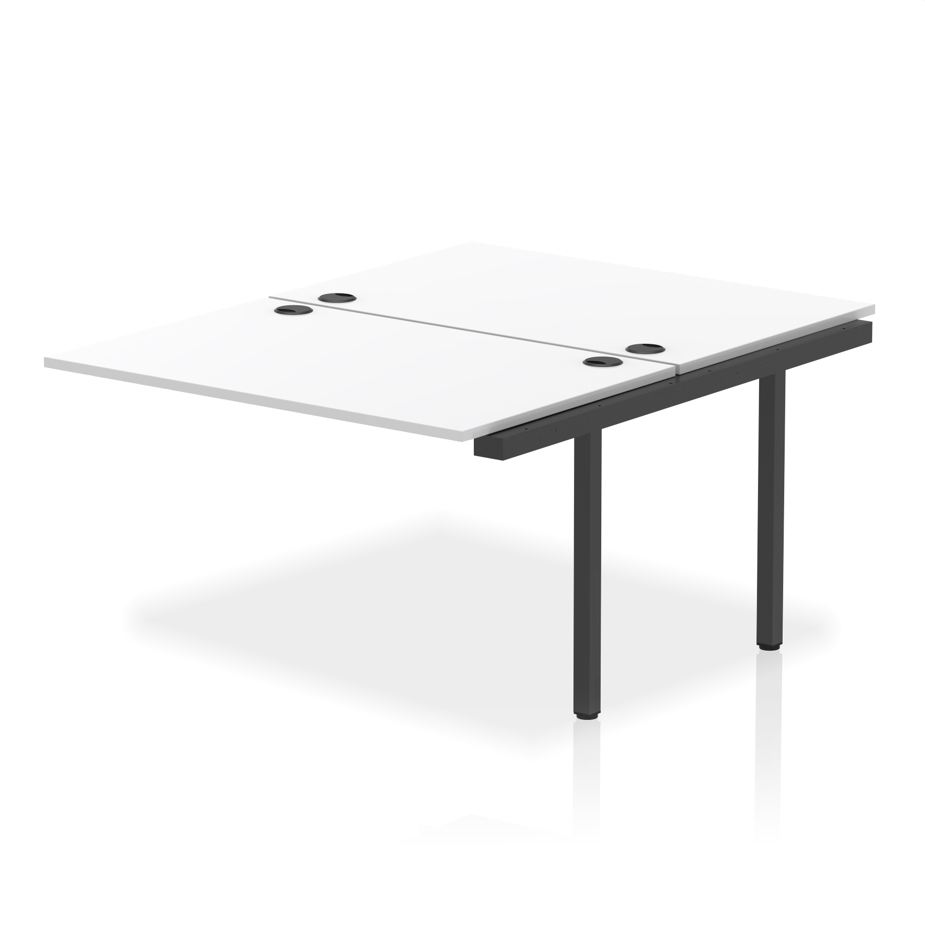 White / Black Frame