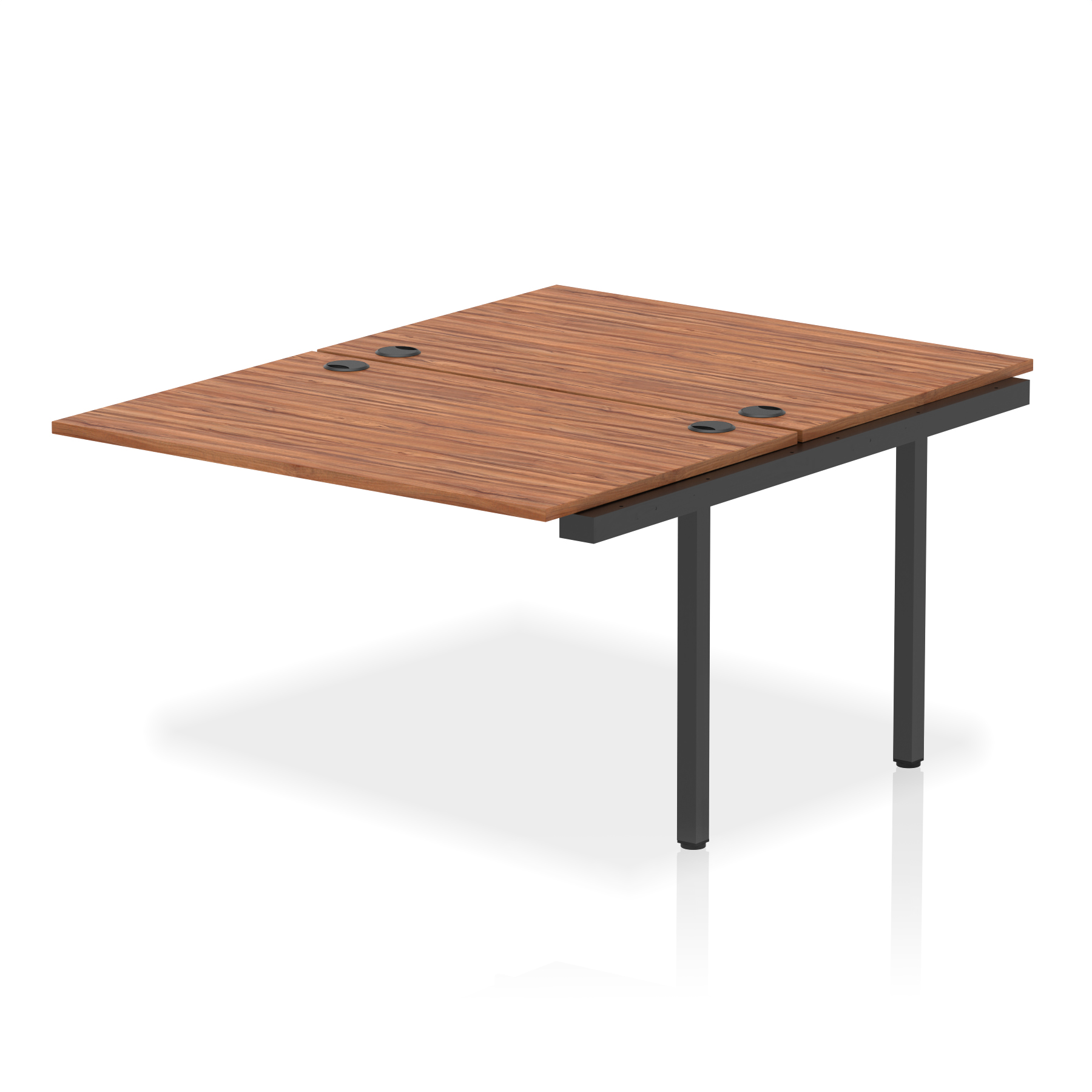 Walnut / Black Frame
