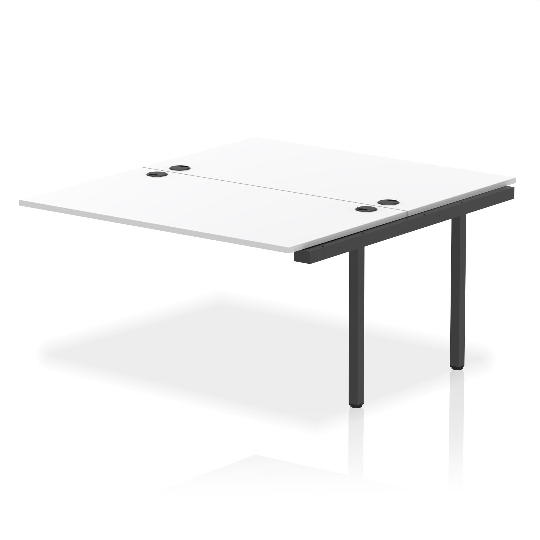 White / Black Frame