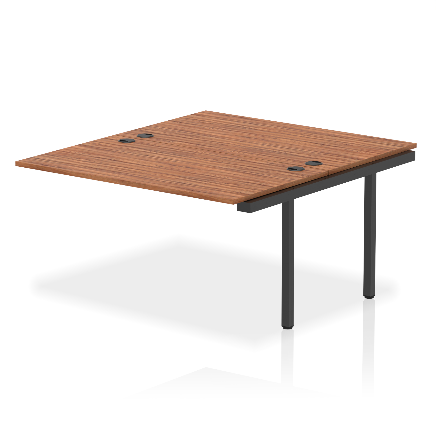 Walnut / Black Frame