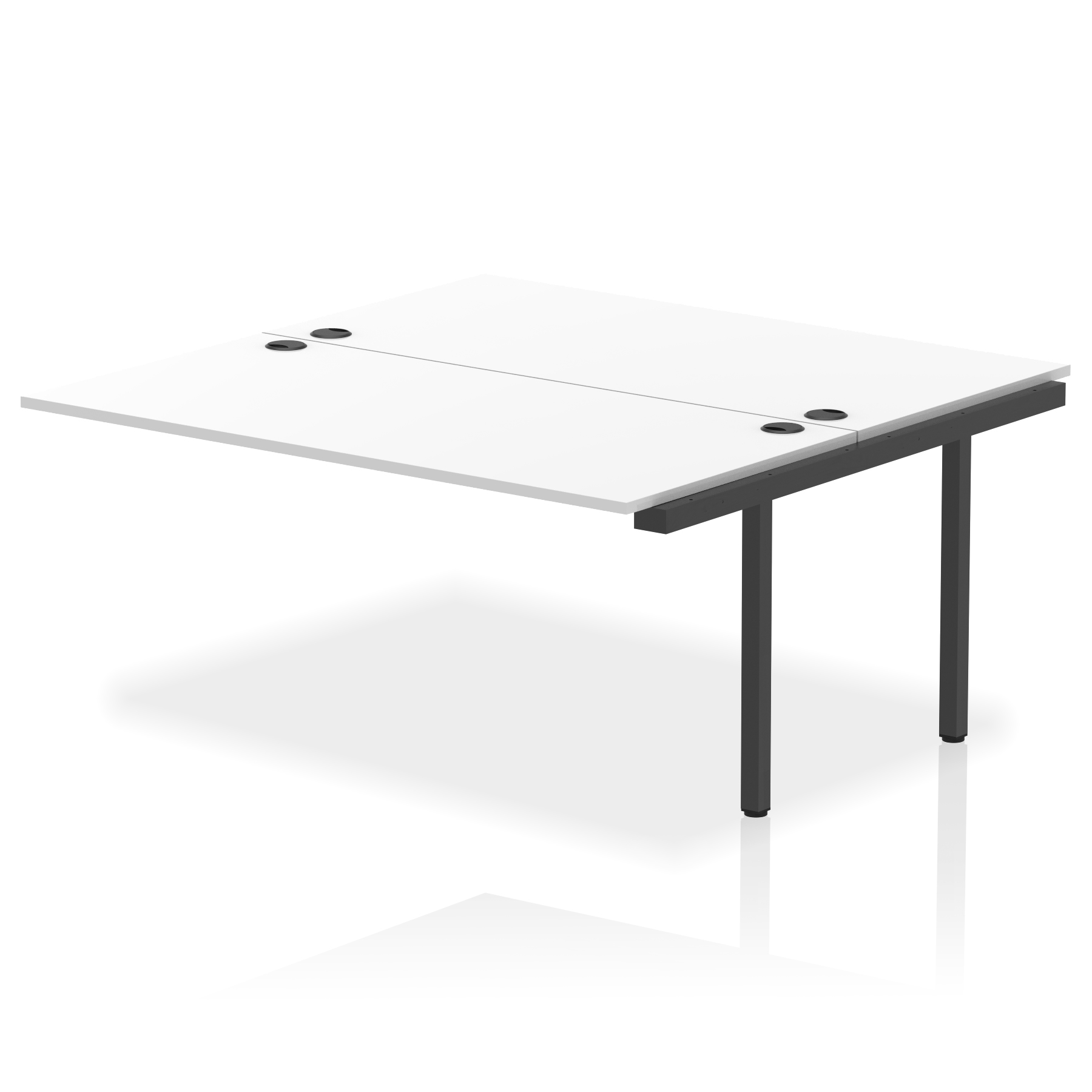 White / Black Frame
