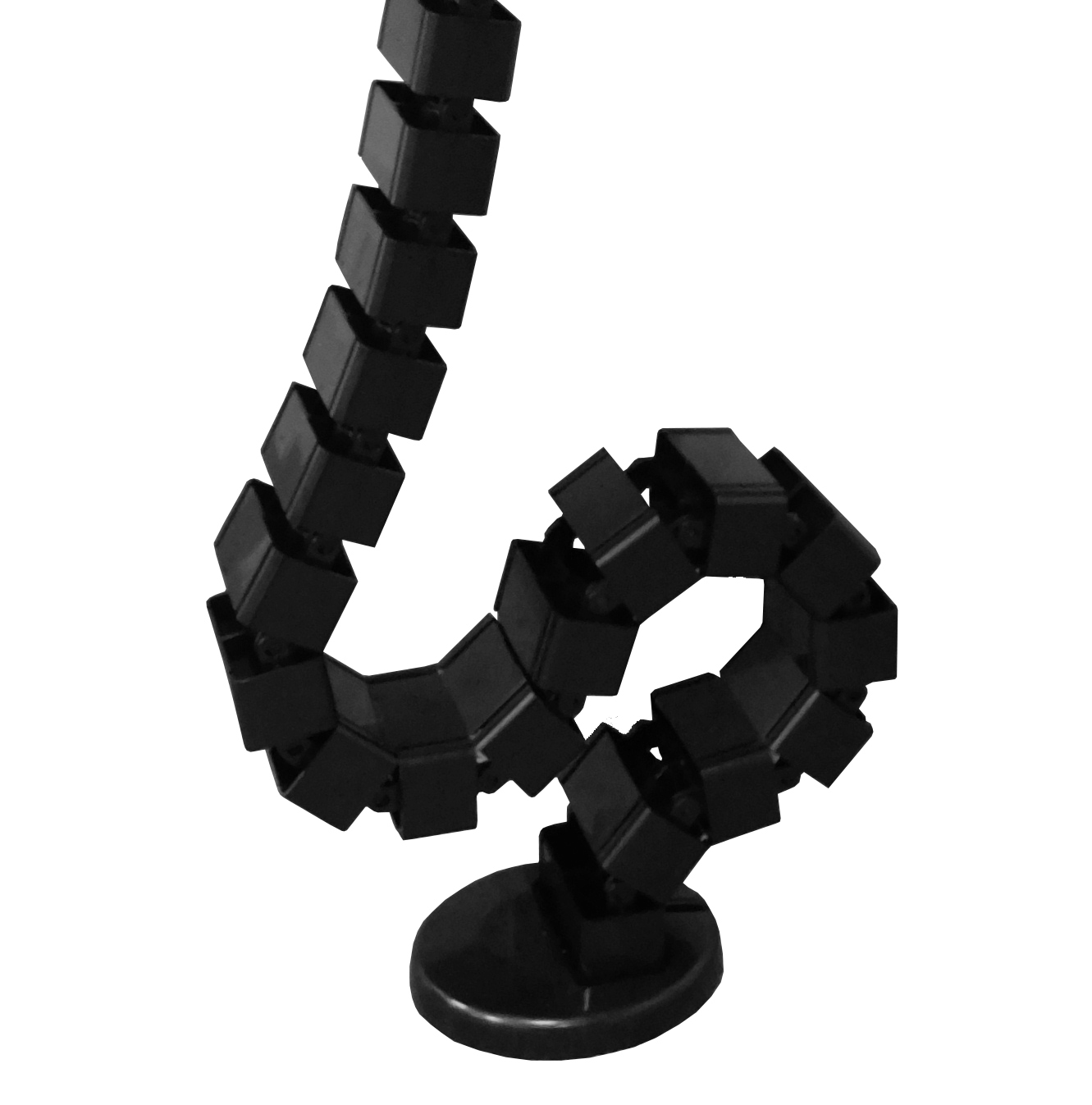 Impulse Cable Spine For Height Adjustable Desk — Black