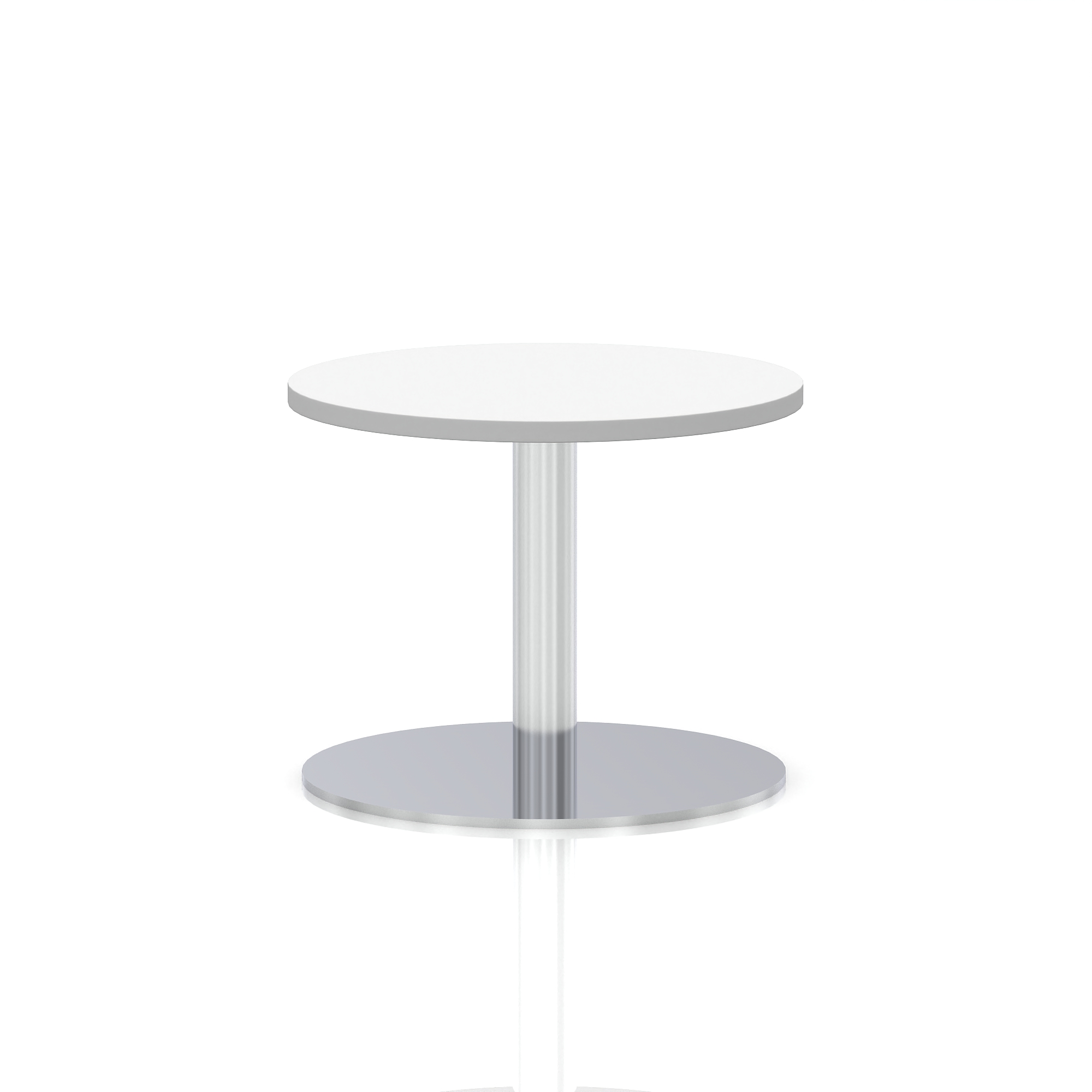 White / Silver Frame