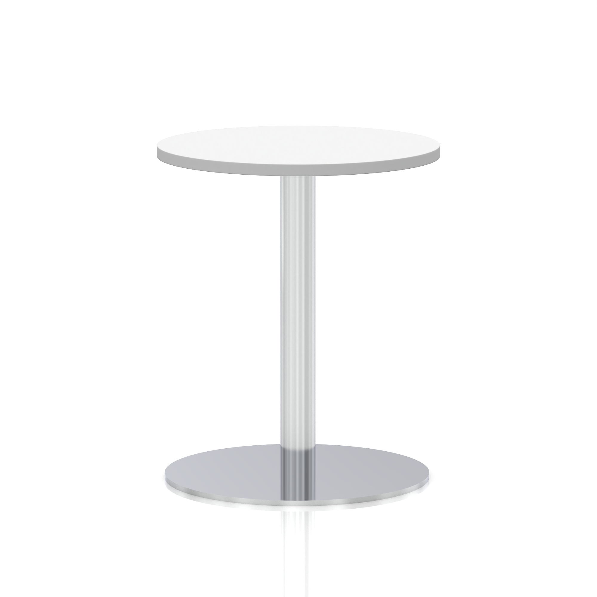 White / Silver Frame