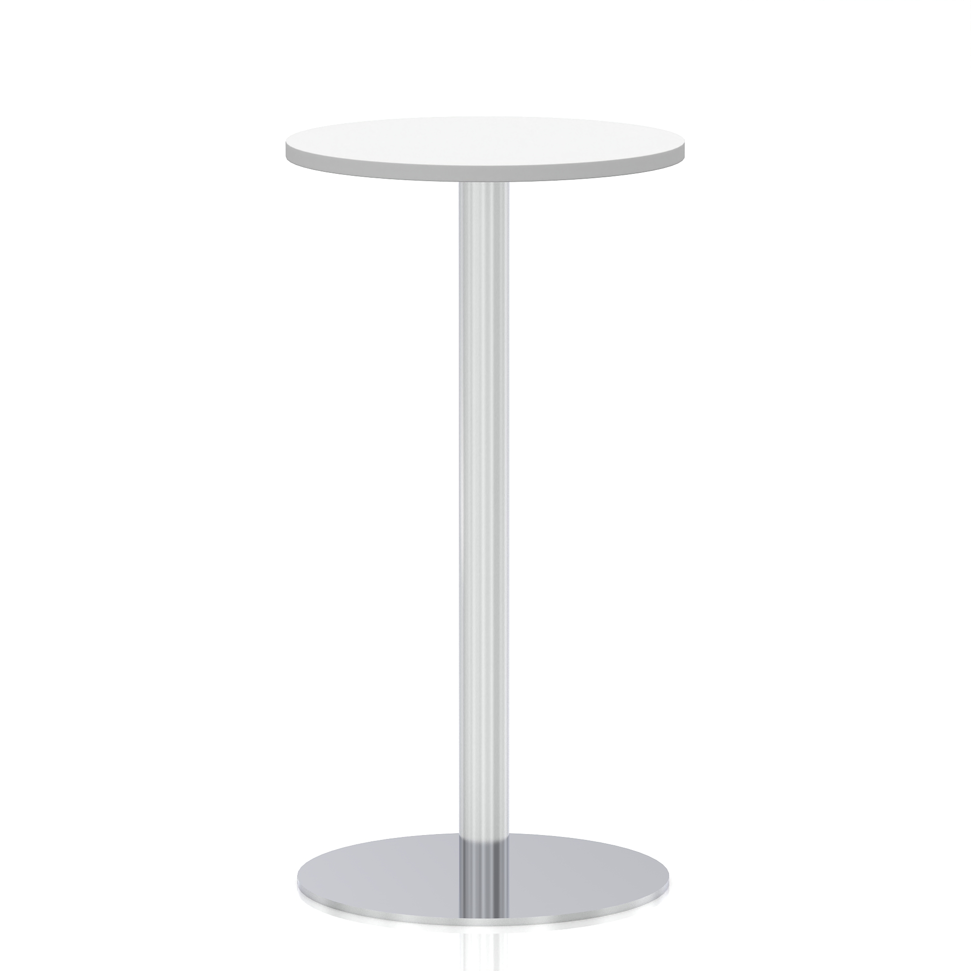 White / Silver Frame