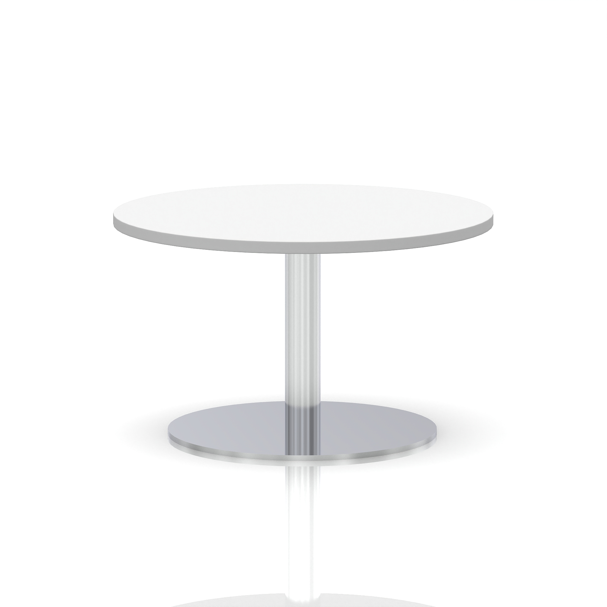 White / Silver Frame