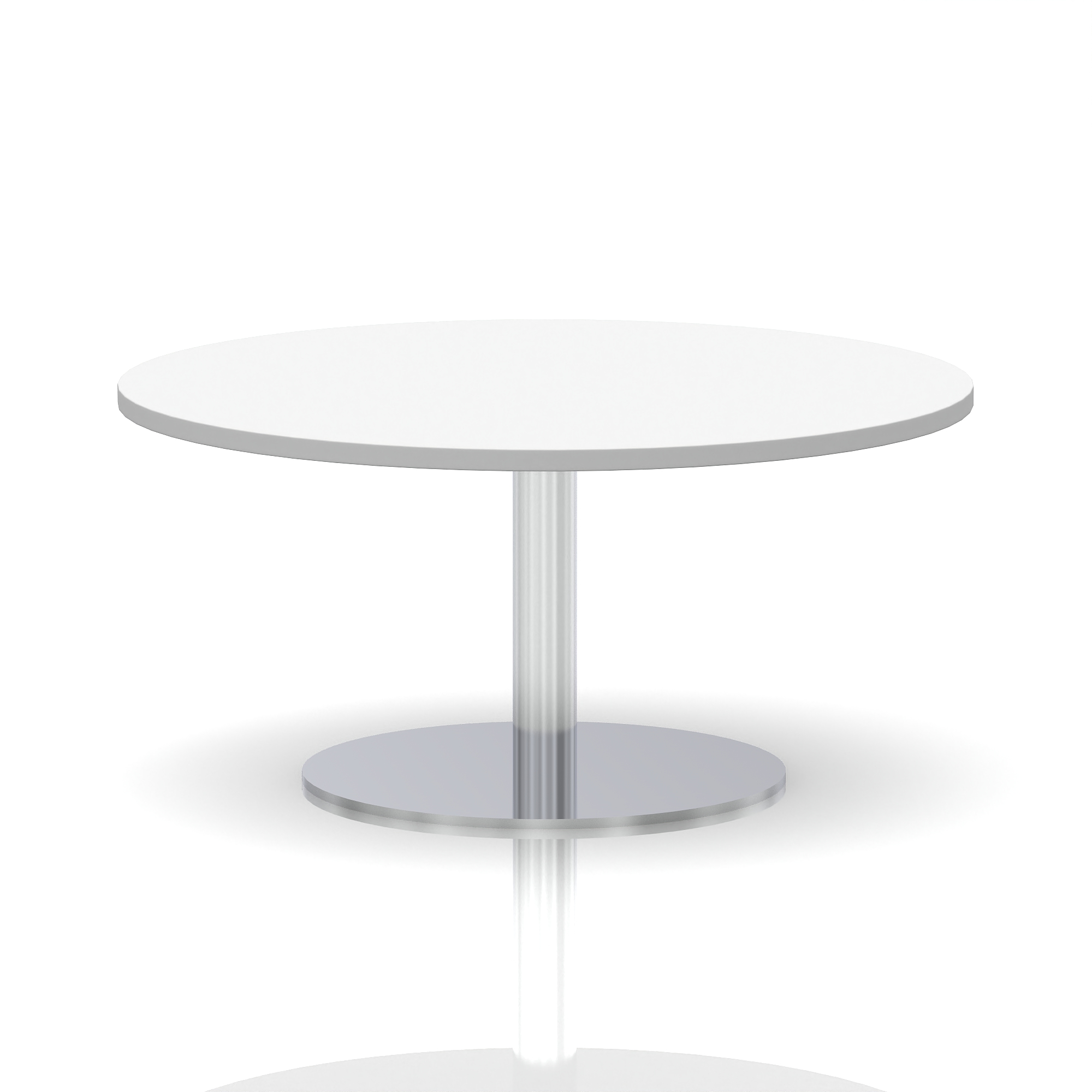 White / Silver Frame