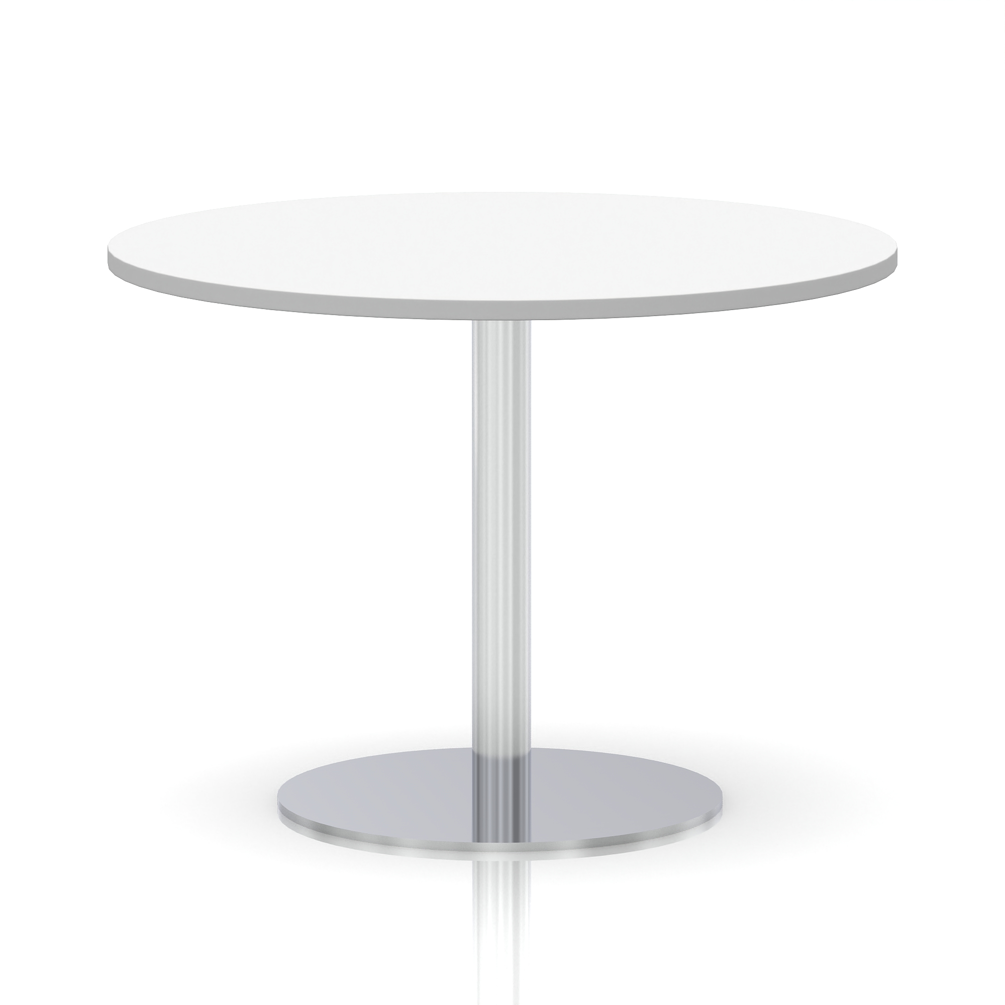 White / Silver Frame