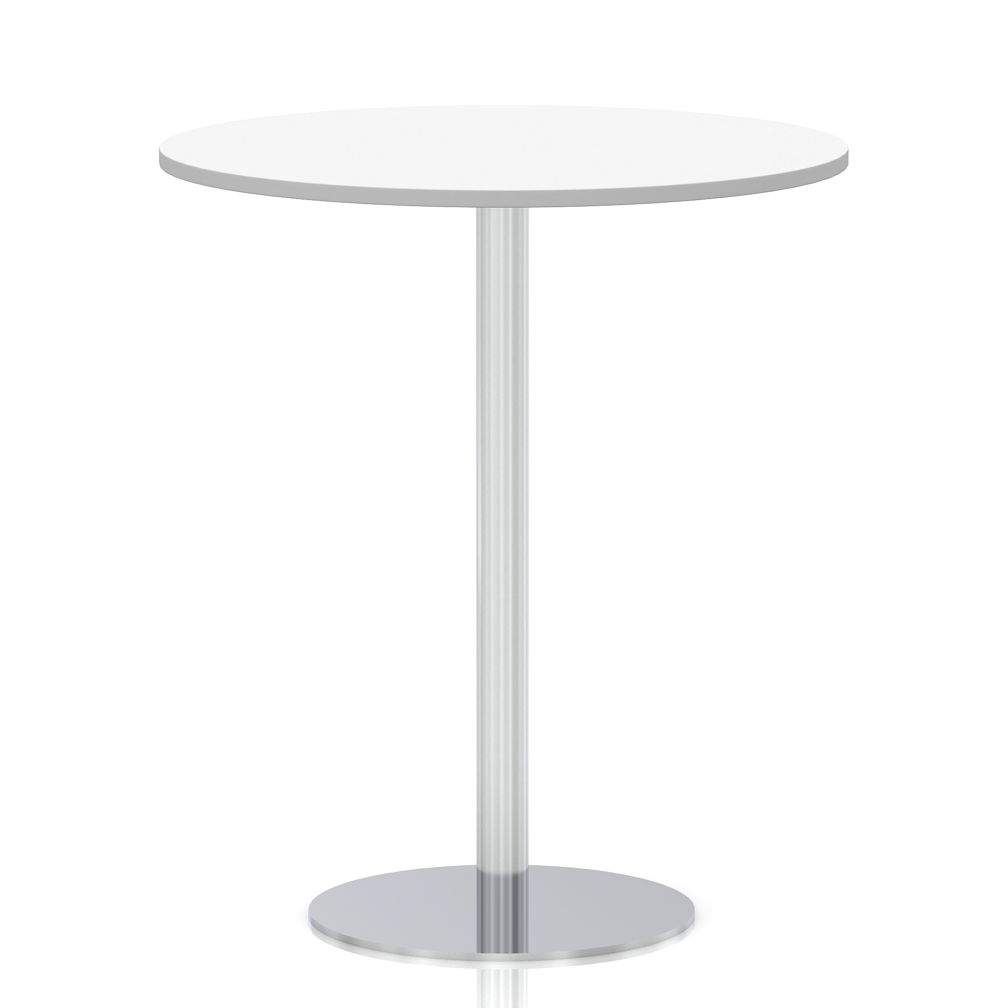 White / Silver Frame