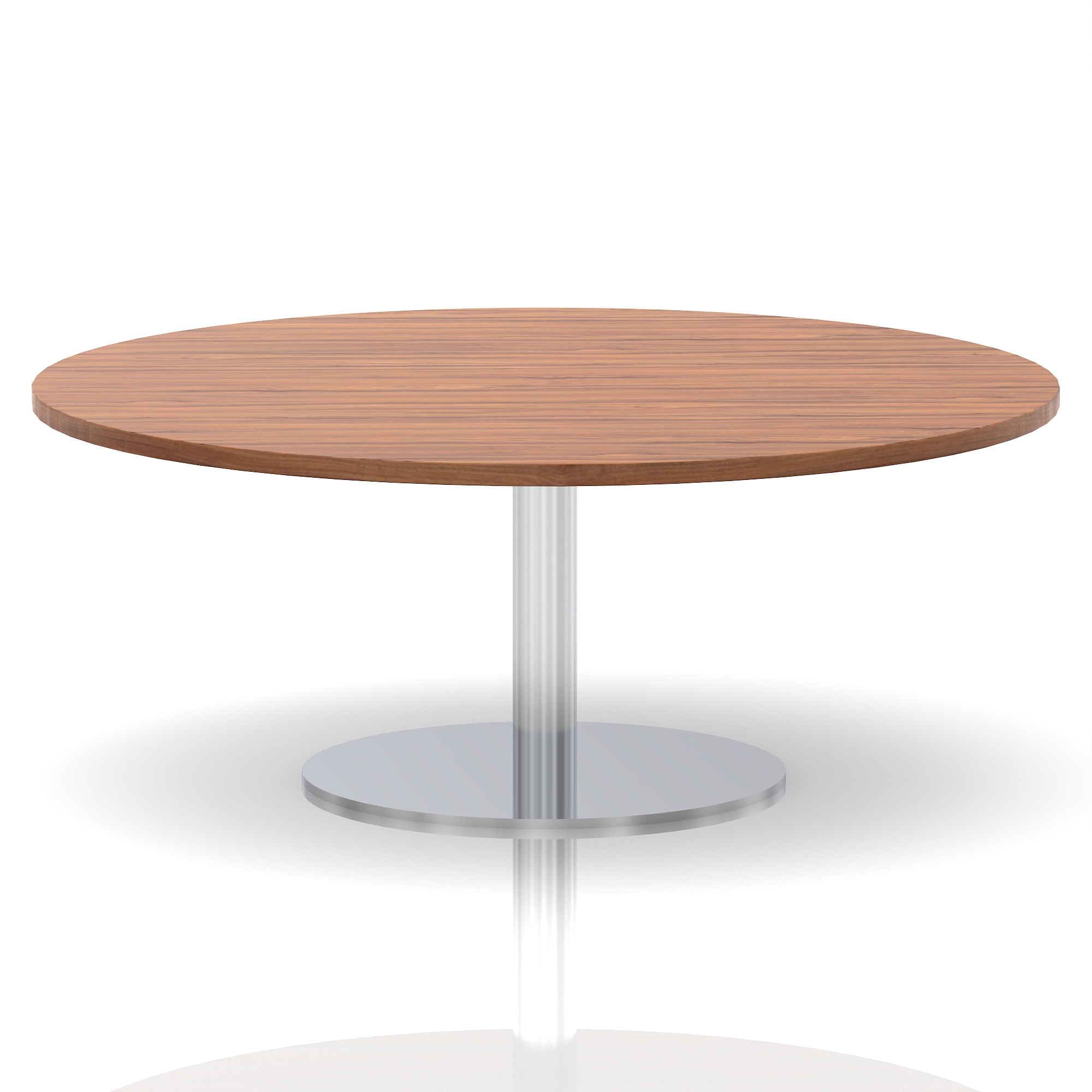 Walnut / Silver Frame