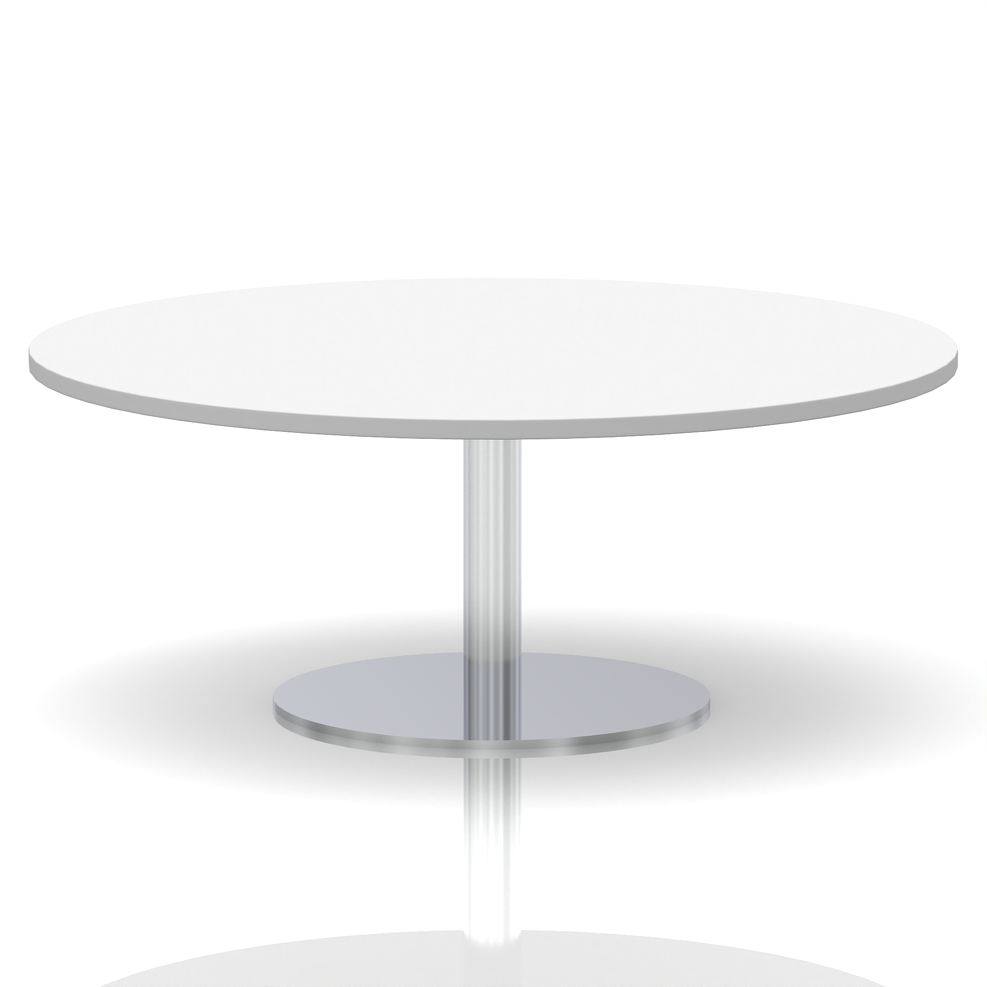White / Silver Frame