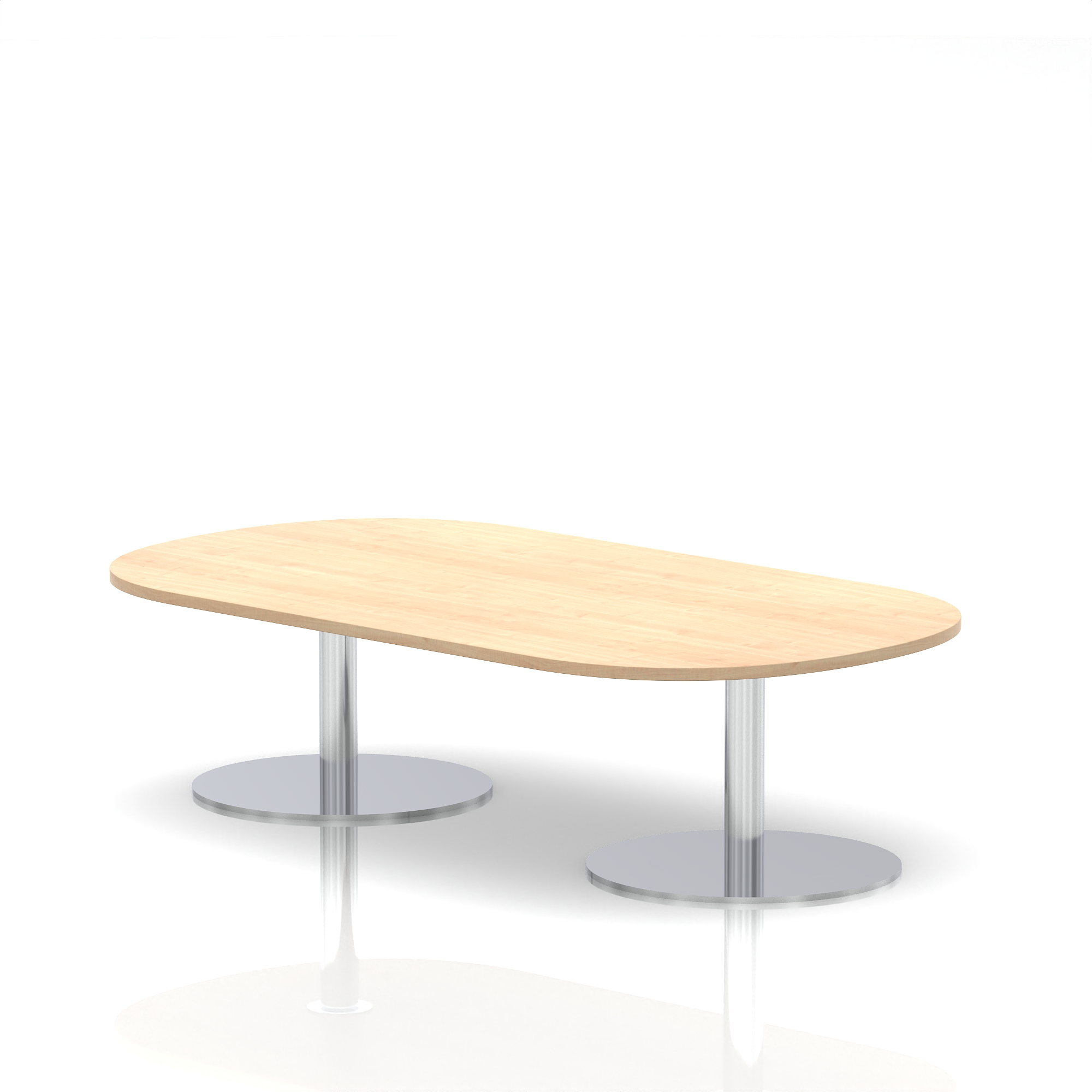Maple / Silver Frame