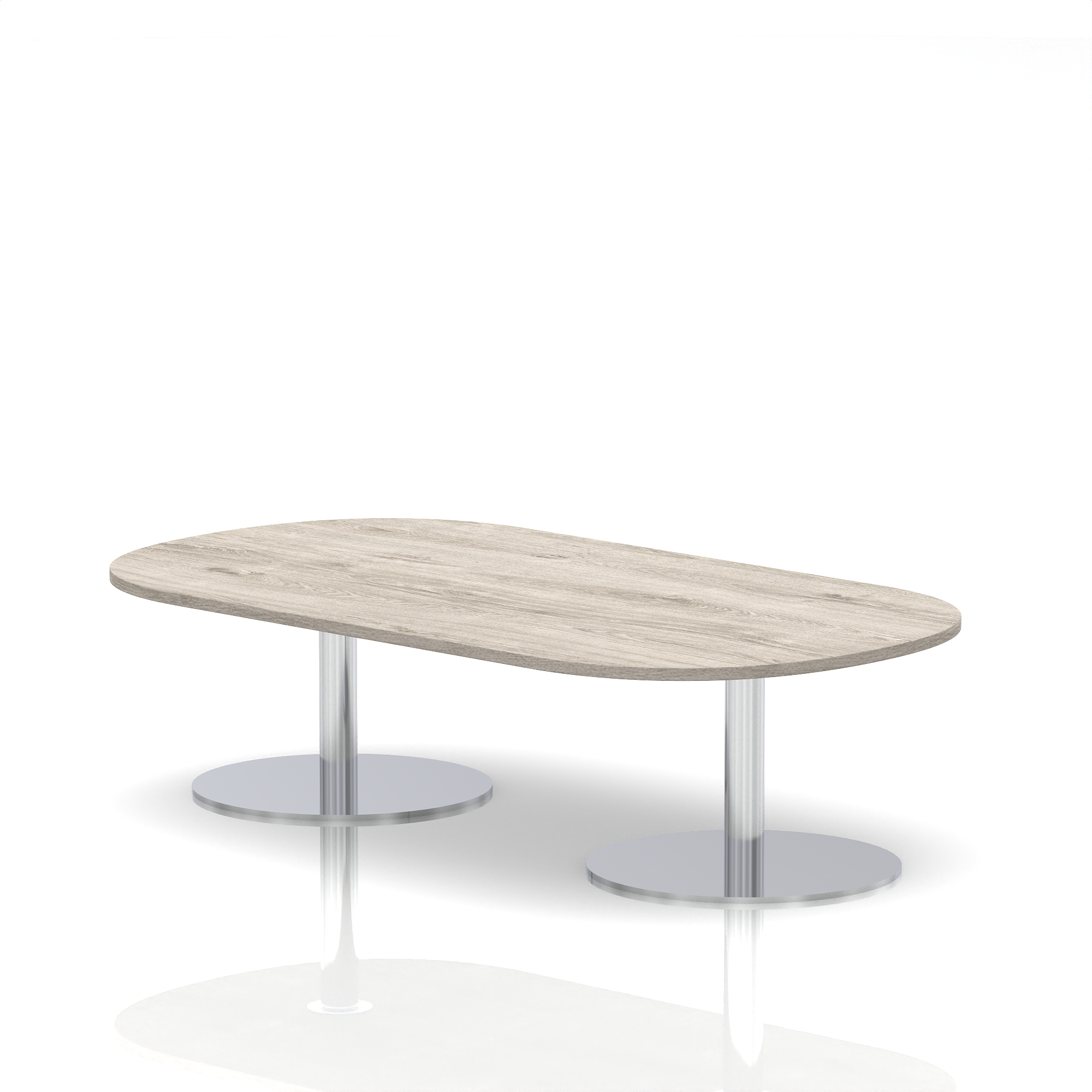 Grey Oak / Silver Frame