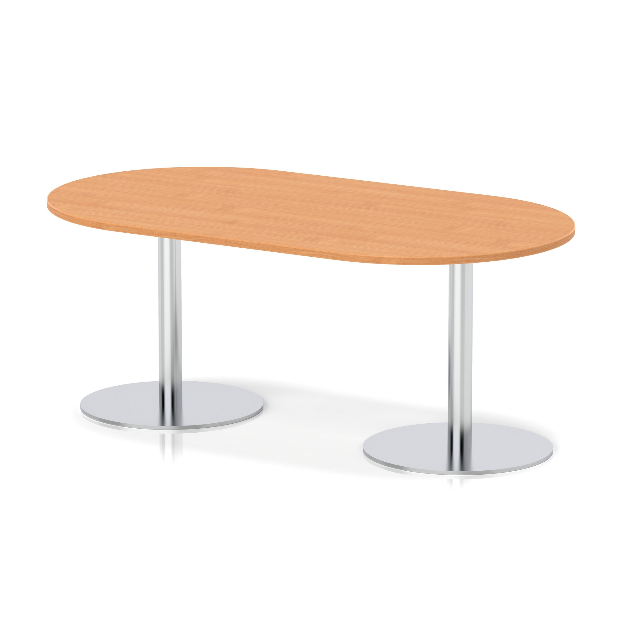 Beech / Silver Frame