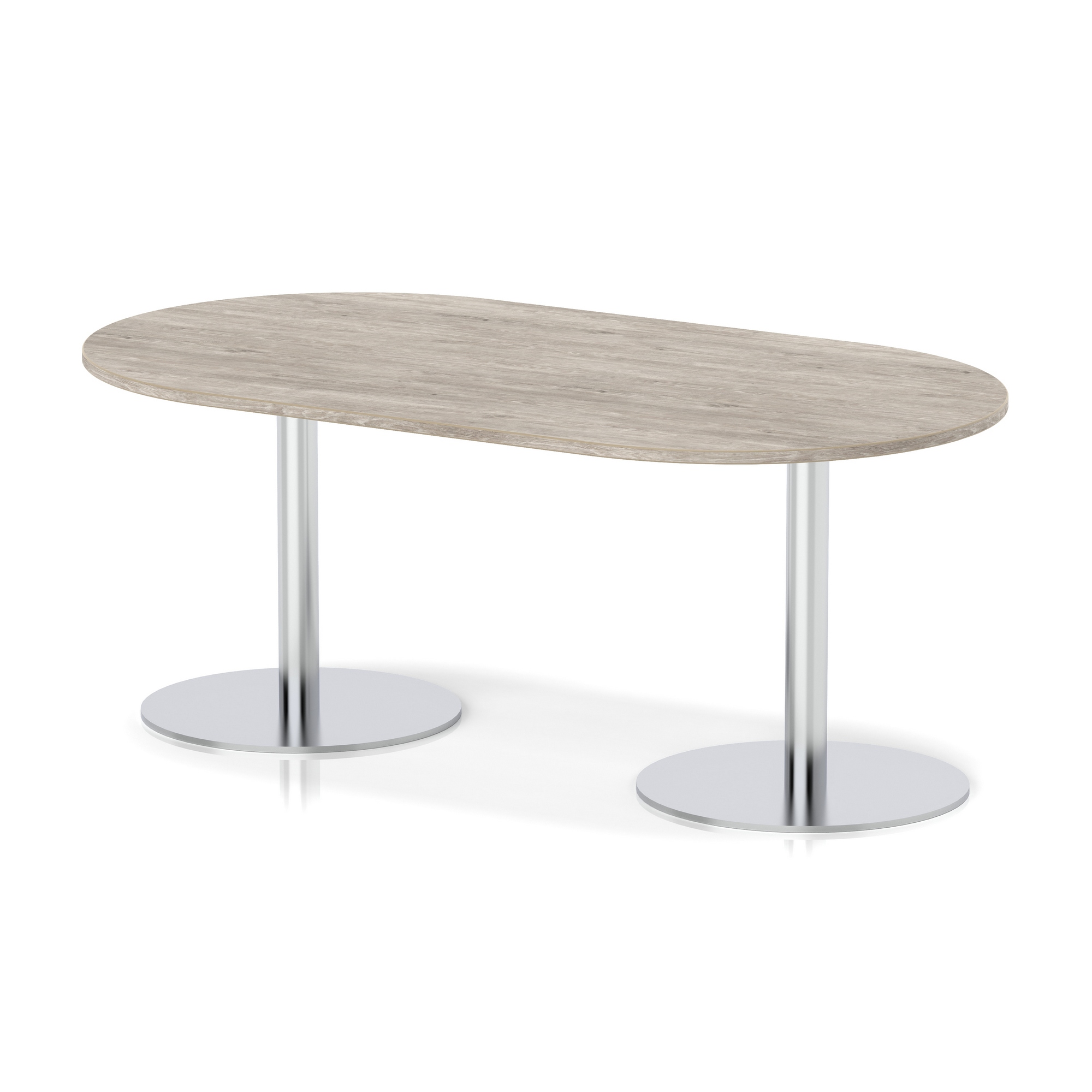 Grey Oak / Silver Frame