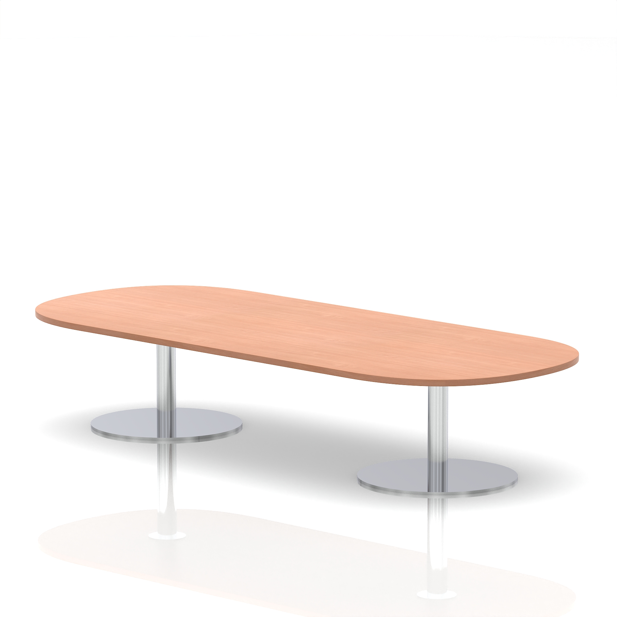 Beech / Silver Frame