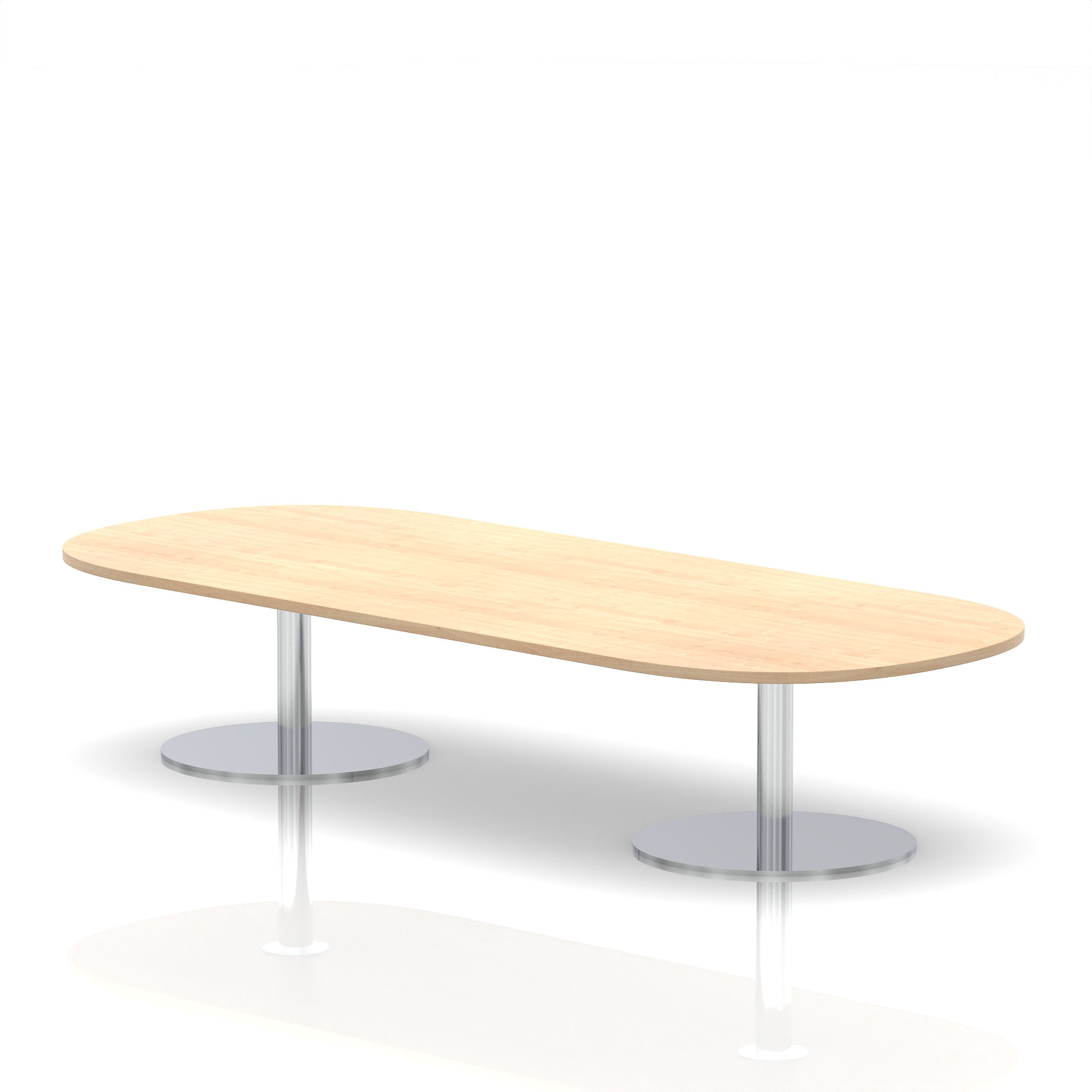 Maple / Silver Frame